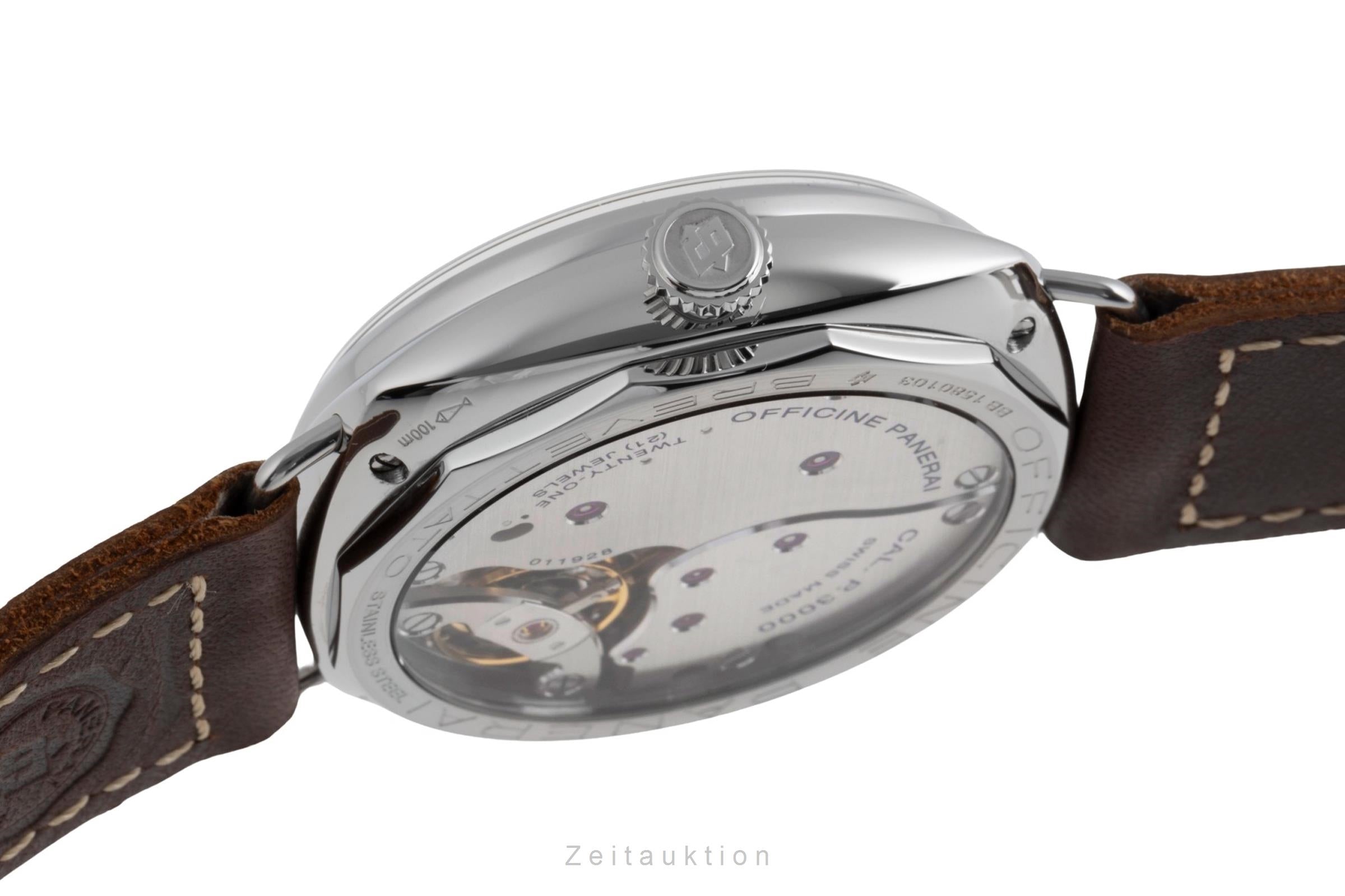 Panerai Radiomir acero cuerda manual reloj para caballeros PAM00425 LP: 9200EUR  [2502937]