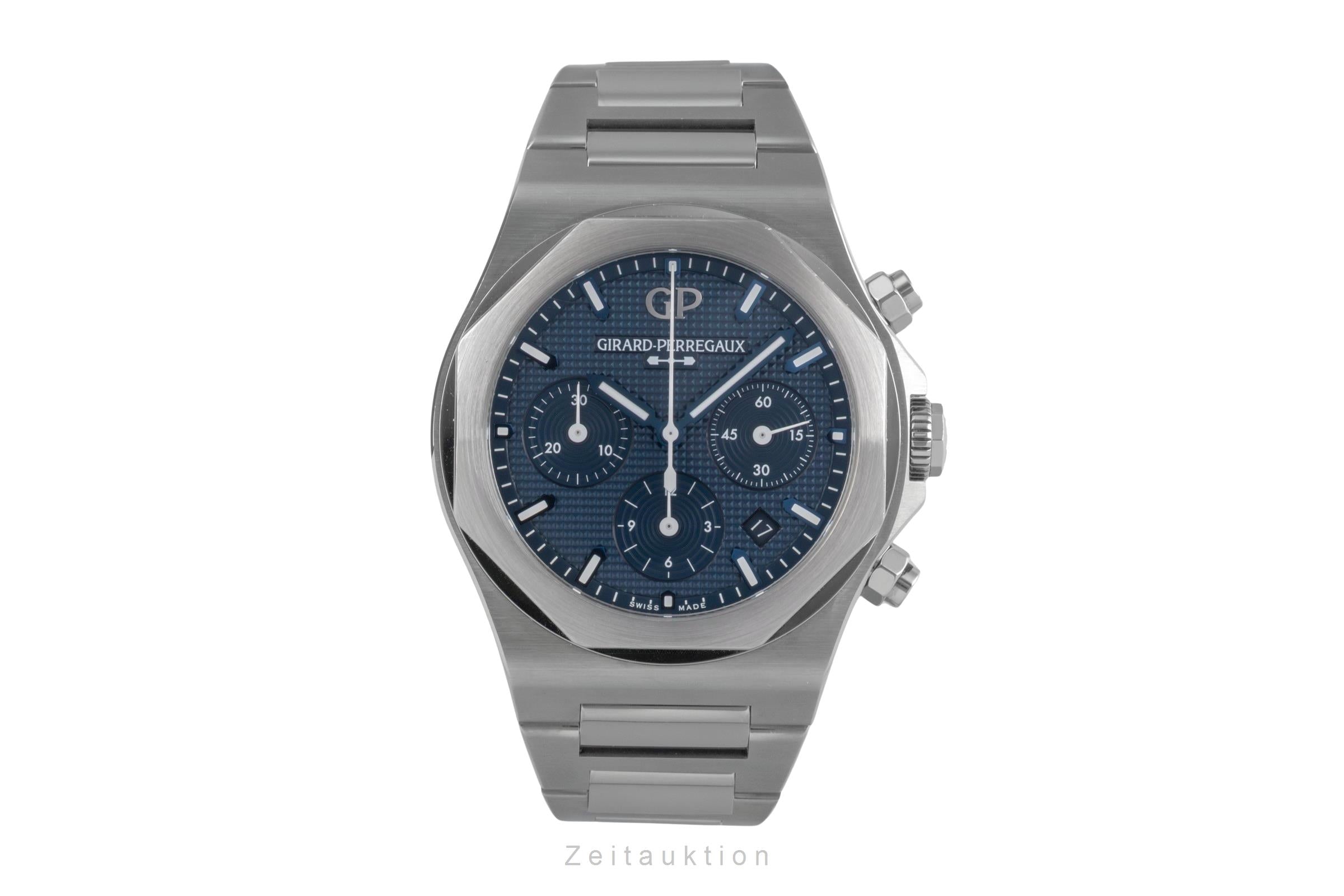 Girard Perregaux Laureato cronógrafo acero automático reloj para caballeros 81020-11-431-11A	 LP: 19600EUR  [2502939]