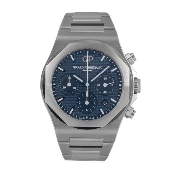 Girard Perregaux Laureato cronógrafo acero automático reloj para caballeros 81020-11-431-11A	 LP: 19600EUR  [2502939]