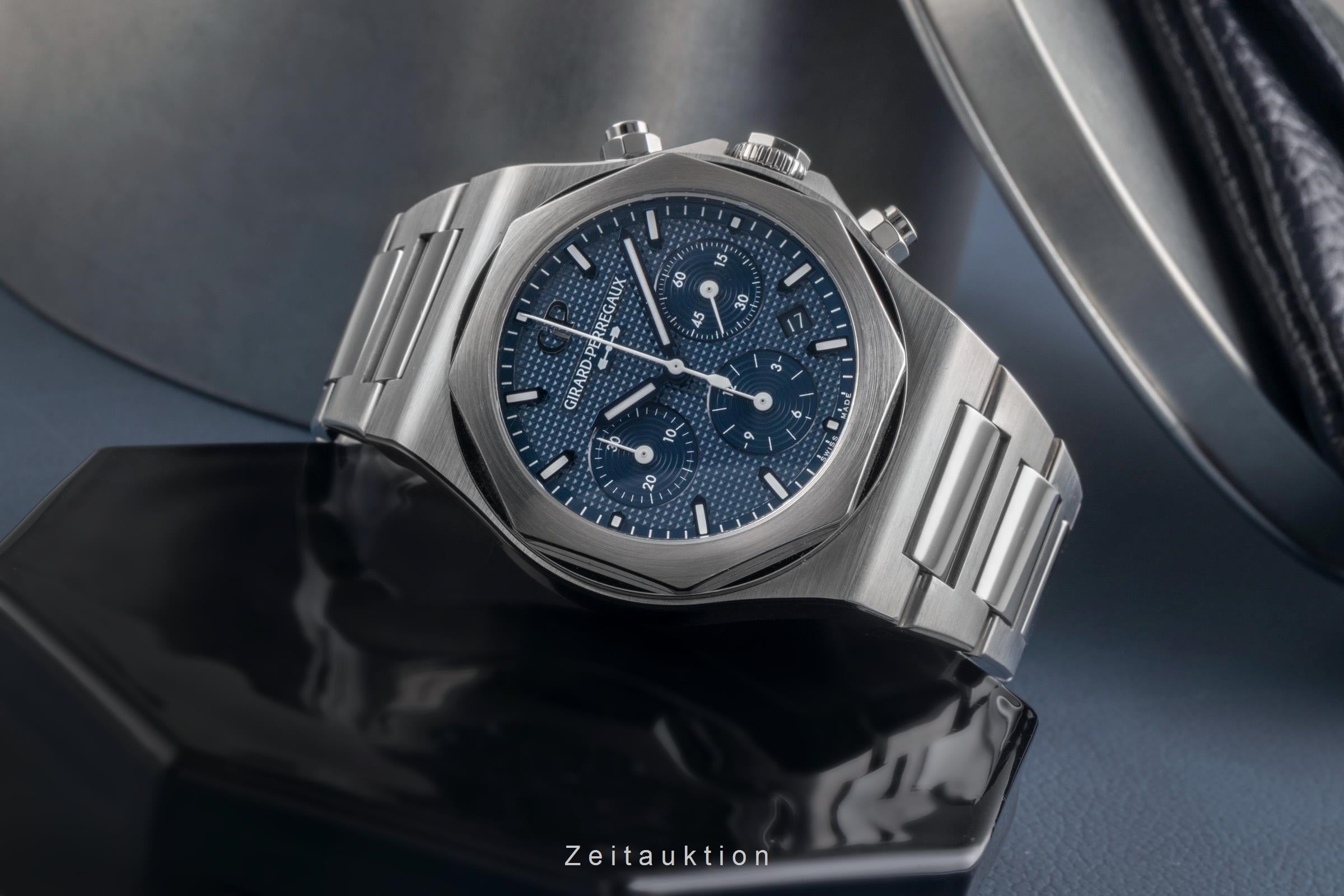 Girard Perregaux Laureato cronografo acciaio automatismo GP