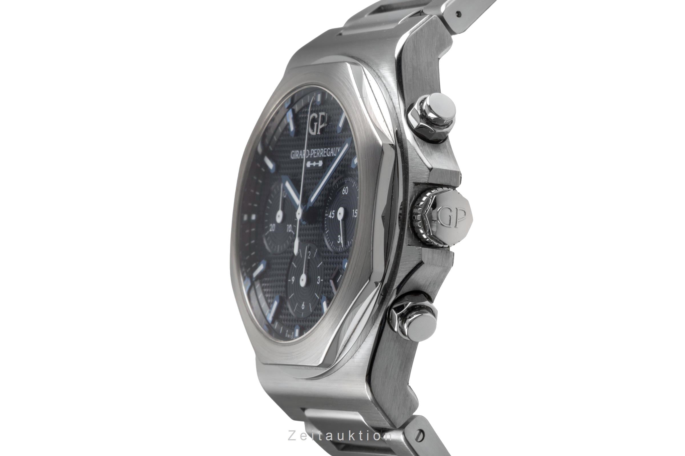 Girard Perregaux Laureato cronógrafo acero automático reloj para caballeros 81020-11-431-11A	 LP: 19600EUR  [2502939]