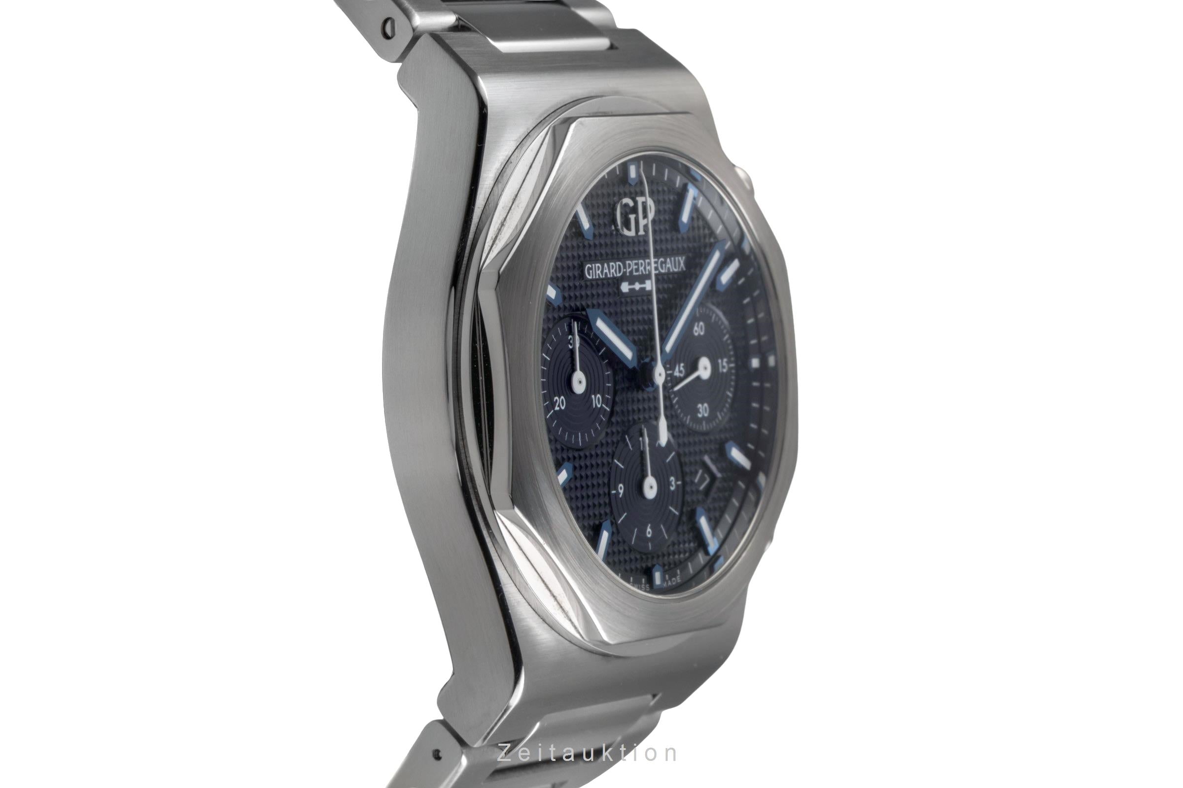 Girard Perregaux Laureato cronógrafo acero automático reloj para caballeros 81020-11-431-11A	 LP: 19600EUR  [2502939]