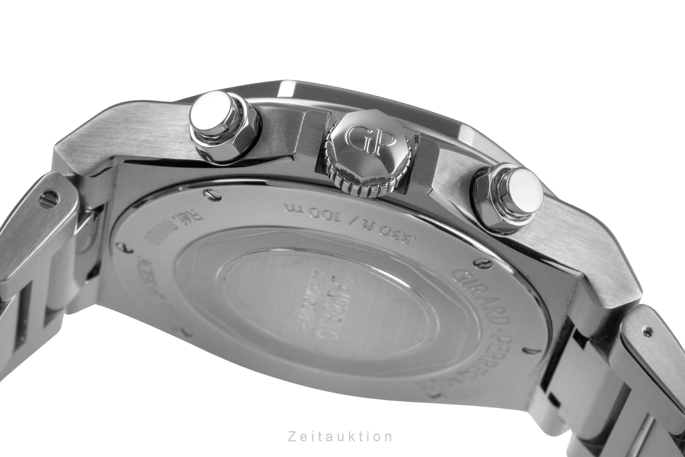 Girard Perregaux Laureato cronógrafo acero automático reloj para caballeros 81020-11-431-11A	 LP: 19600EUR  [2502939]