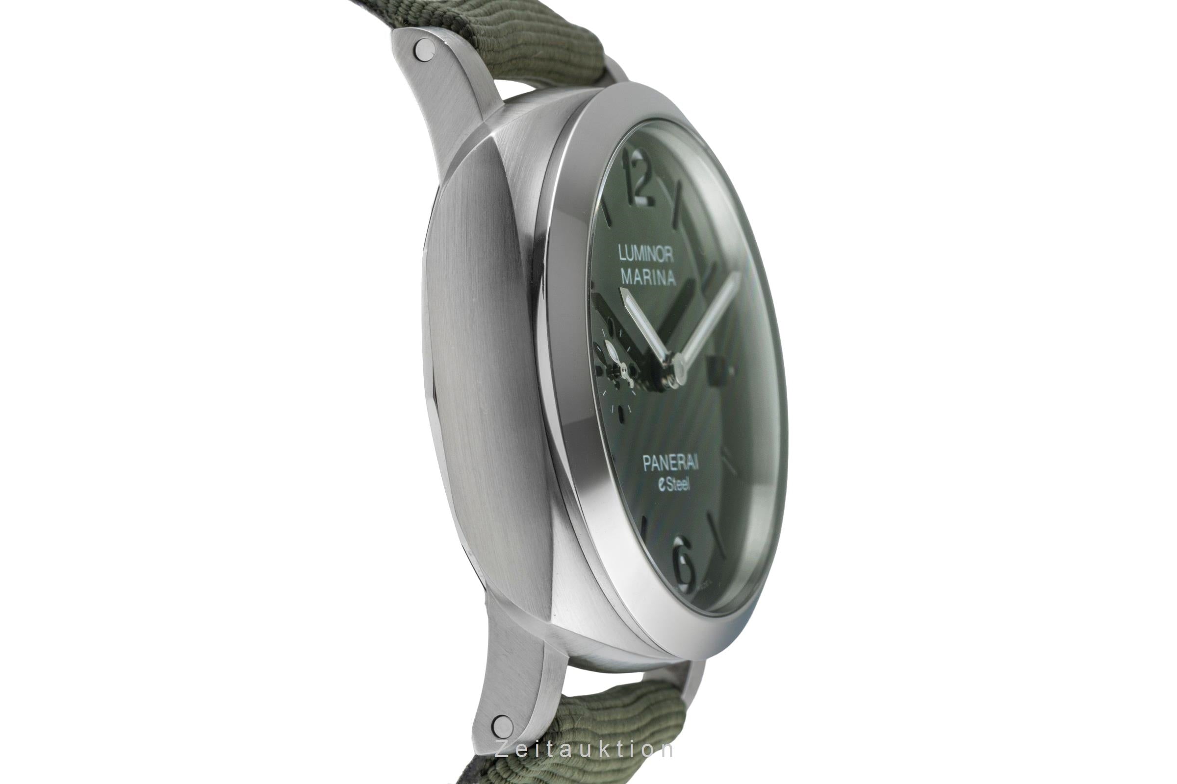 Panerai Luminor Marina acero automático reloj para caballeros PAM01356 LP: 9600EUR  [2502940]