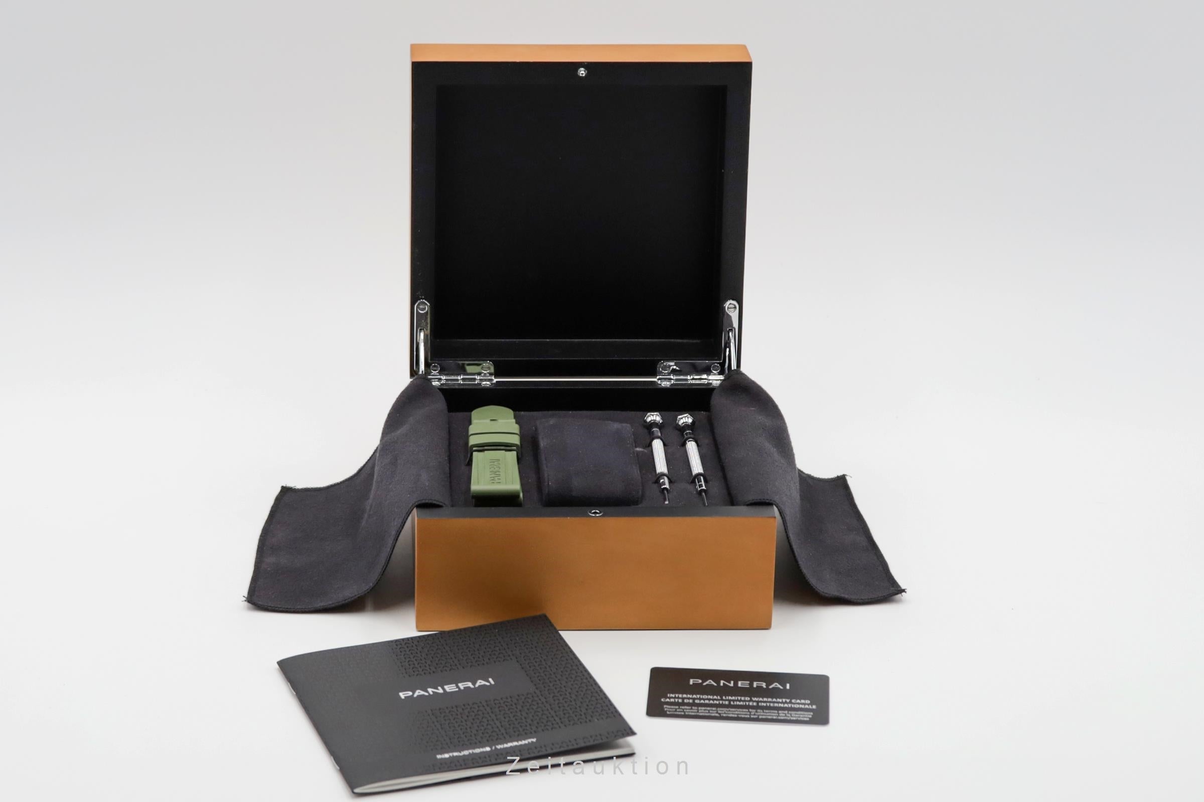 Panerai Luminor Marina acero automático reloj para caballeros PAM01356 LP: 9600EUR  [2502940]