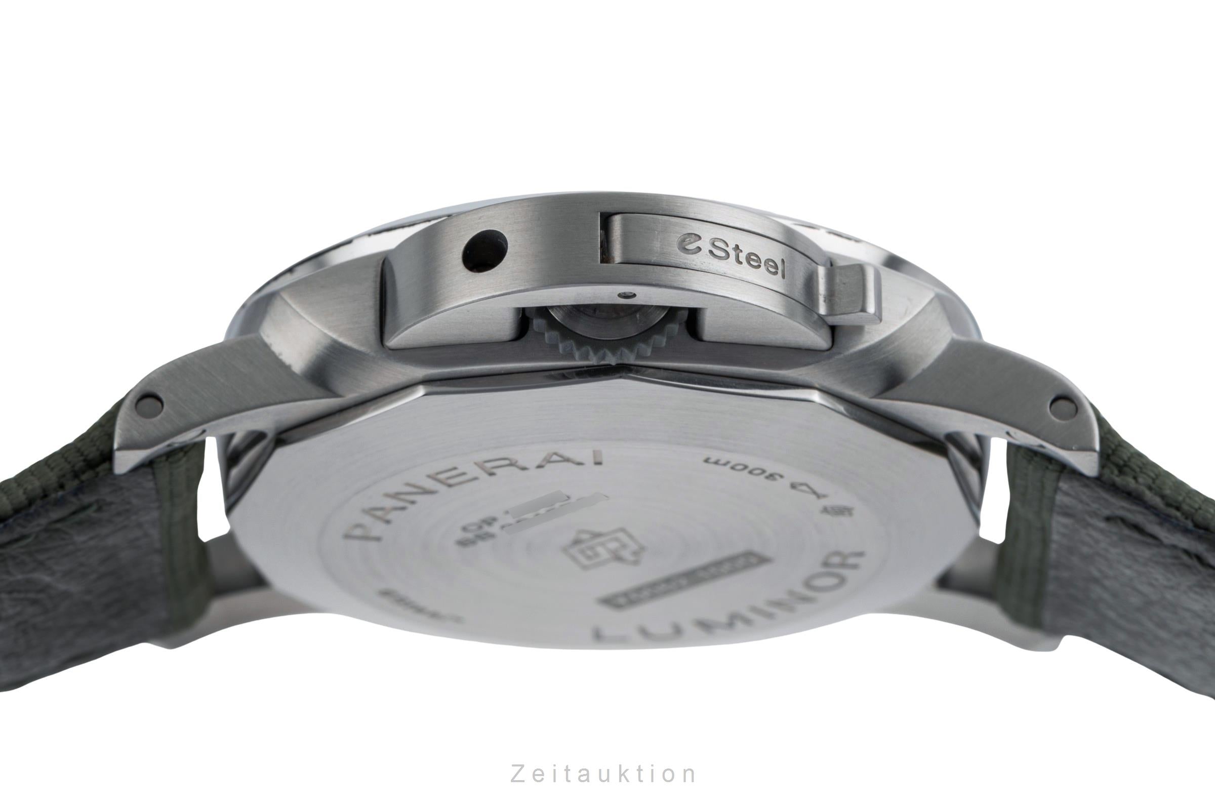 Panerai Luminor Marina acero automático reloj para caballeros PAM01356 LP: 9600EUR  [2502940]