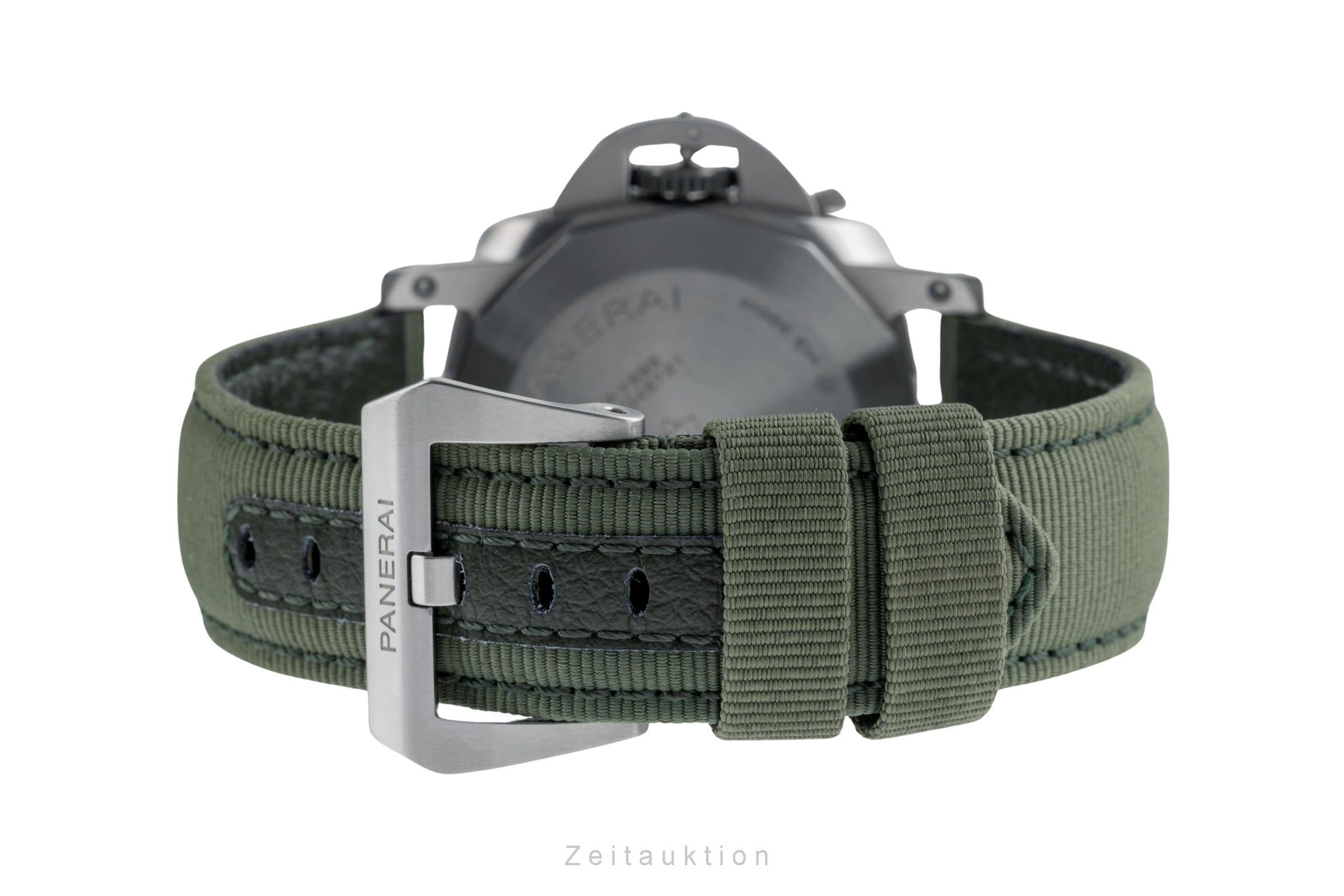 Panerai Luminor Marina acero automático reloj para caballeros PAM01356 LP: 9600EUR  [2502940]