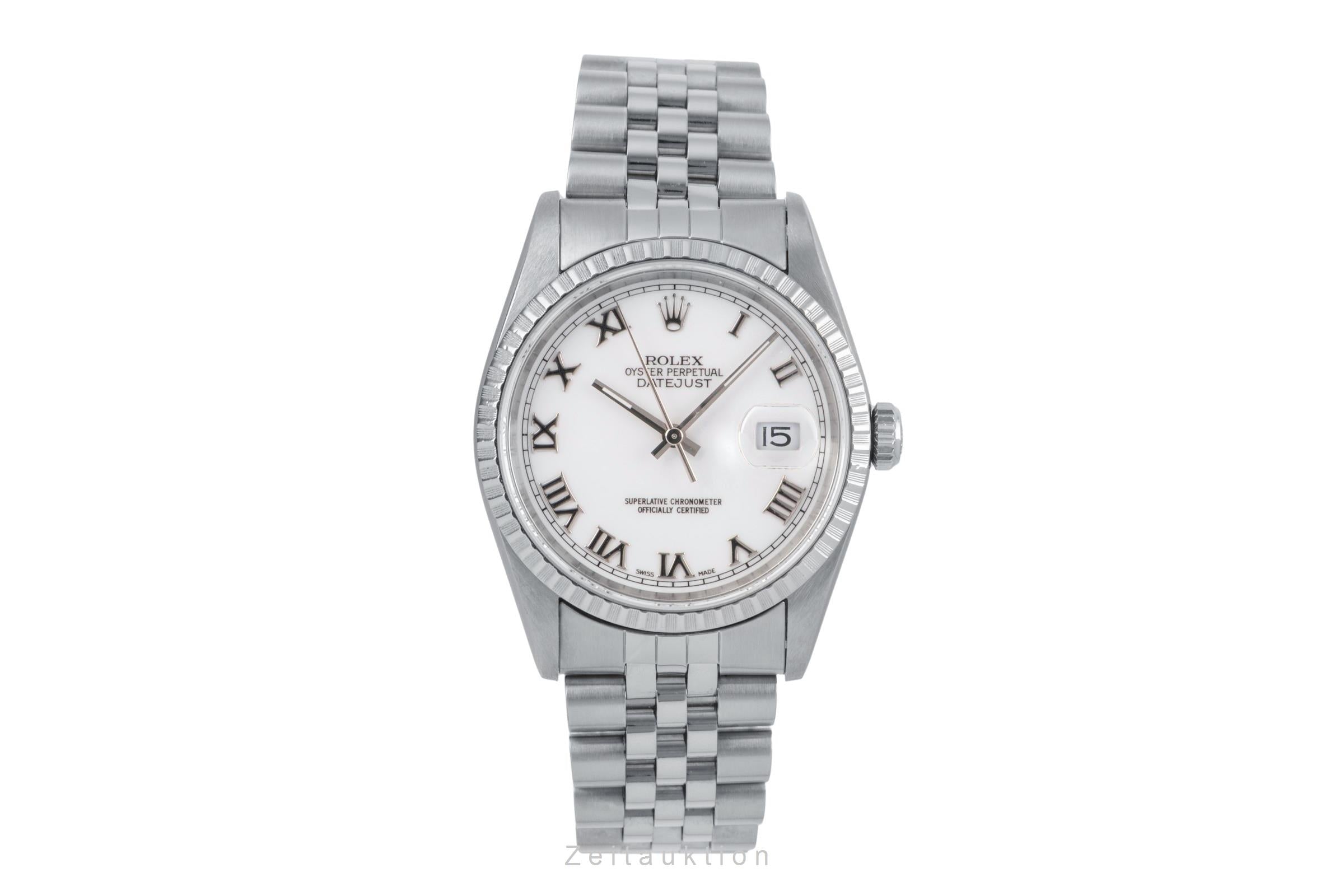 Rolex Datejust acero automático reloj para caballeros 16220  [2502941]