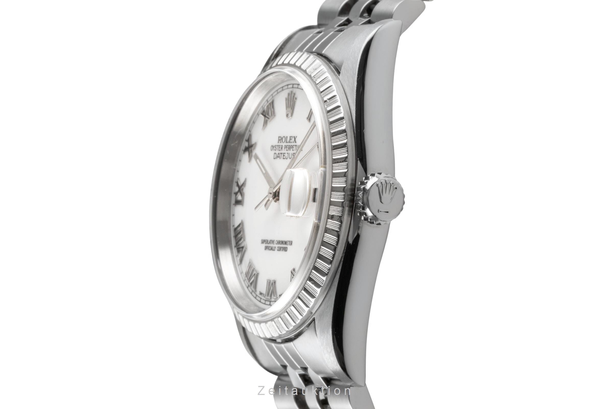 Rolex Datejust acero automático reloj para caballeros 16220  [2502941]