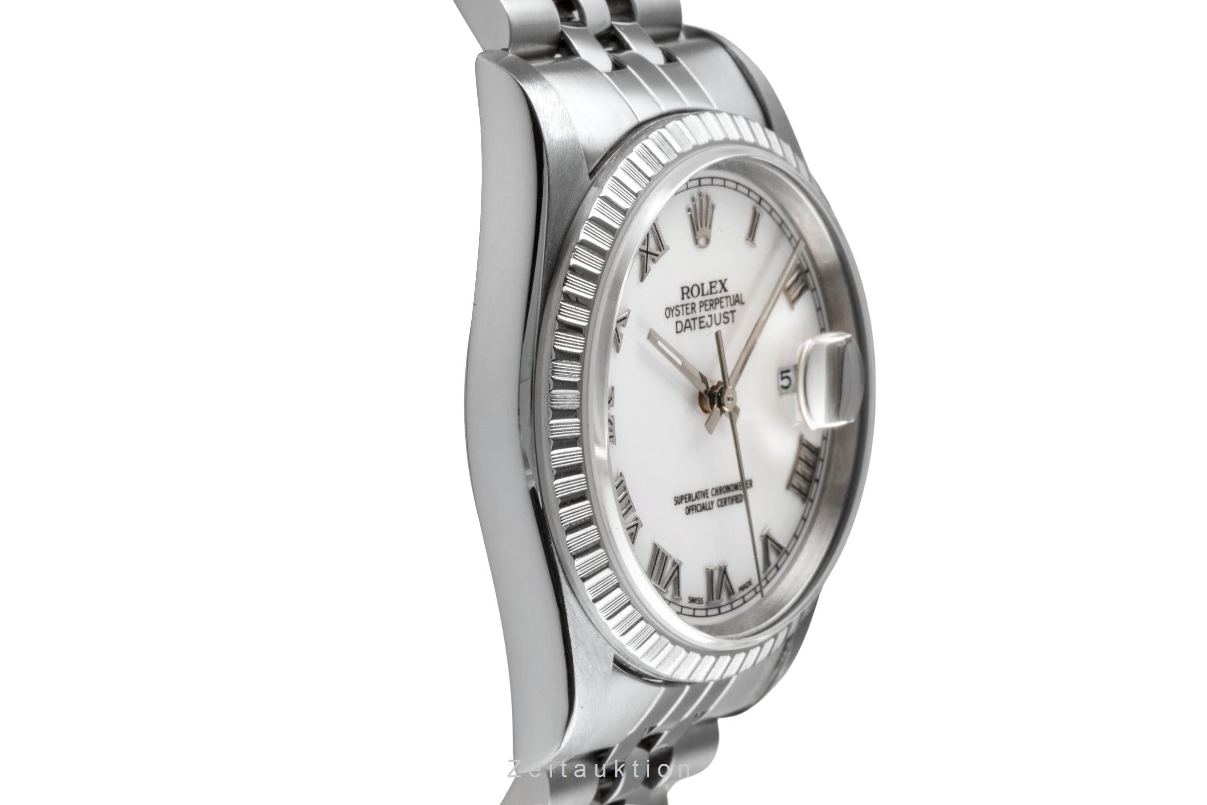 Rolex Datejust acero automático reloj para caballeros 16220  [2502941]