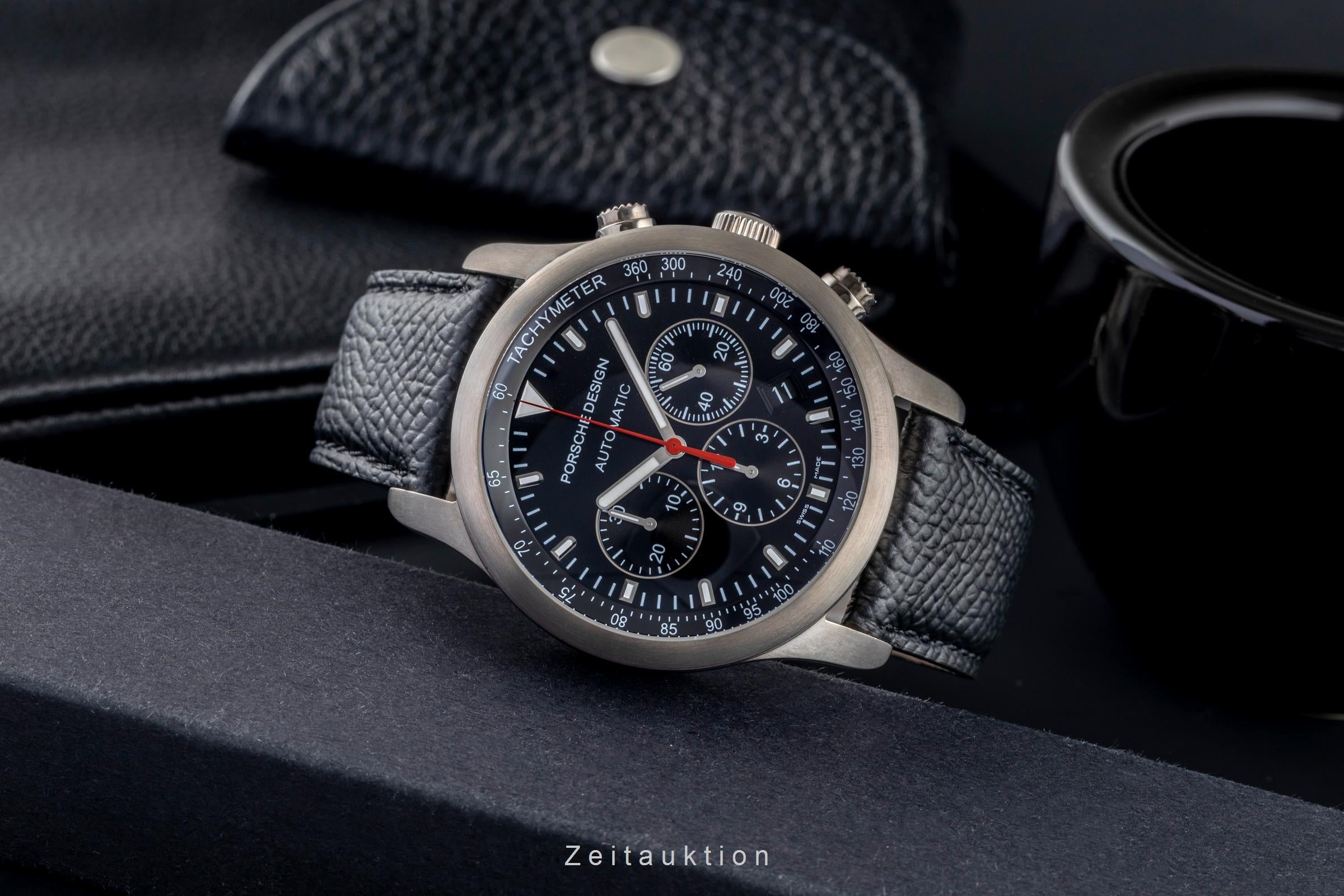 Porsche Design Dashboard Chronograph Titan Automatik Ref. 6612.11.40 Papers [2502944]