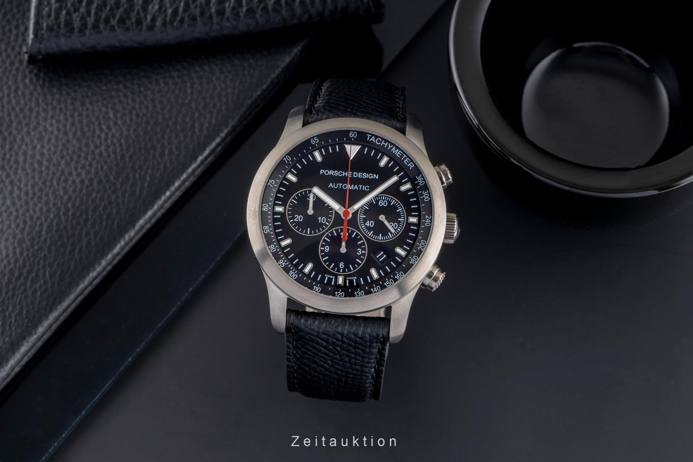 Porsche Design Dashboard Chronograph Titan Automatik Ref. 6612.11.40 Papers [2502944]