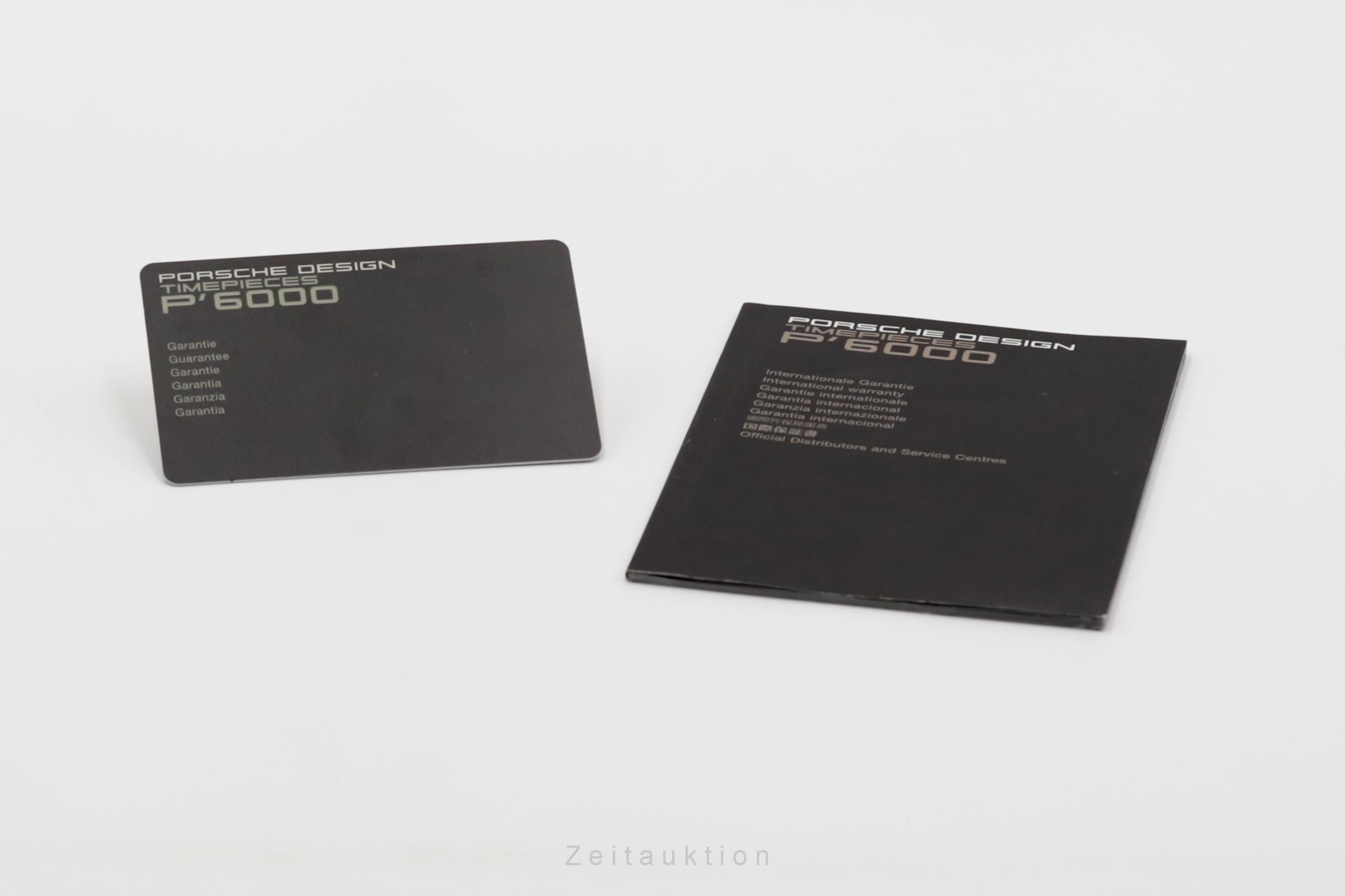 Porsche Design Dashboard Chronograph Titan Automatik Ref. 6612.11.40 Papers [2502944]