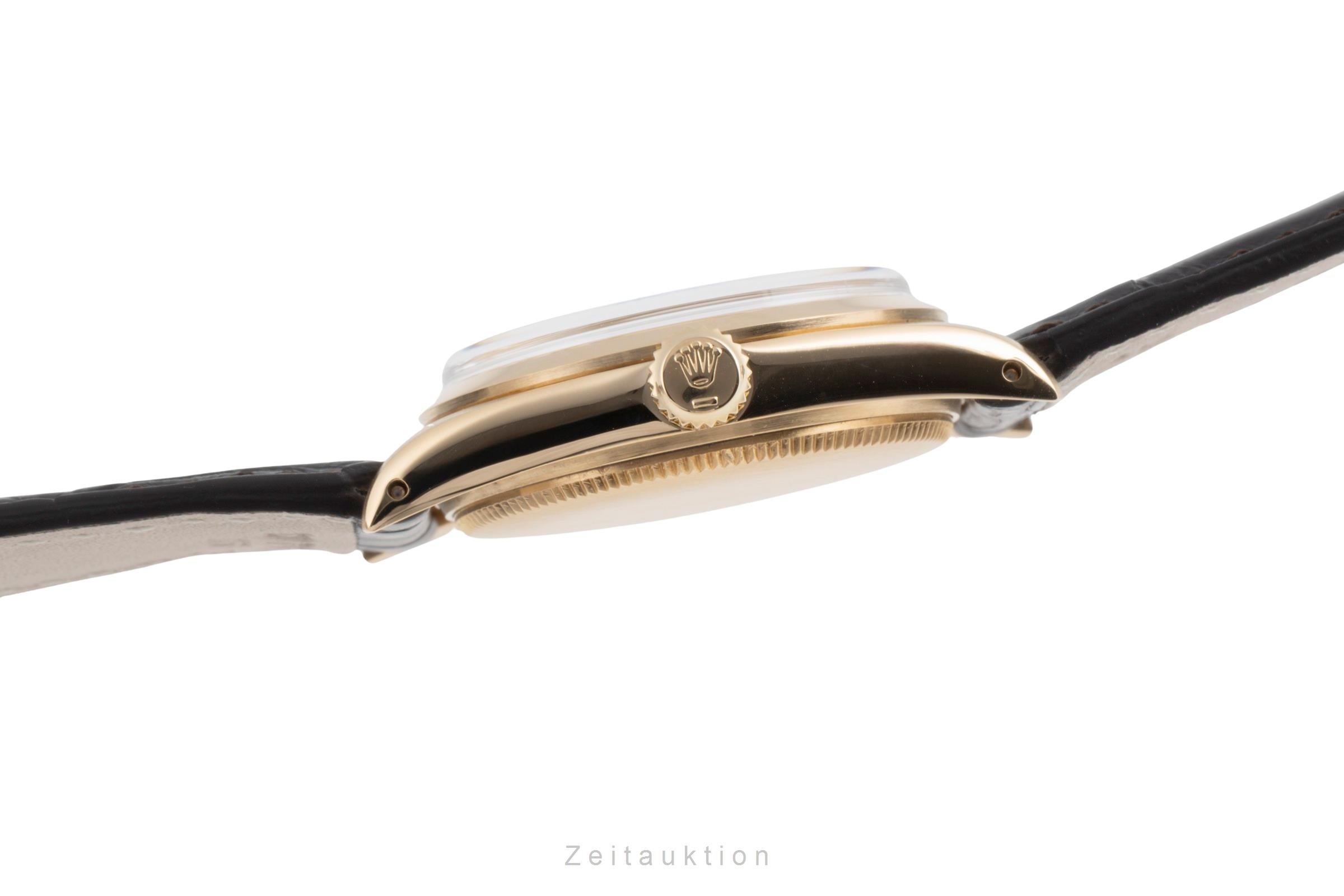 Rolex Oyster Perpetual or 18 ct automatique montre pour femmes 6748 Vintage  [2502947]