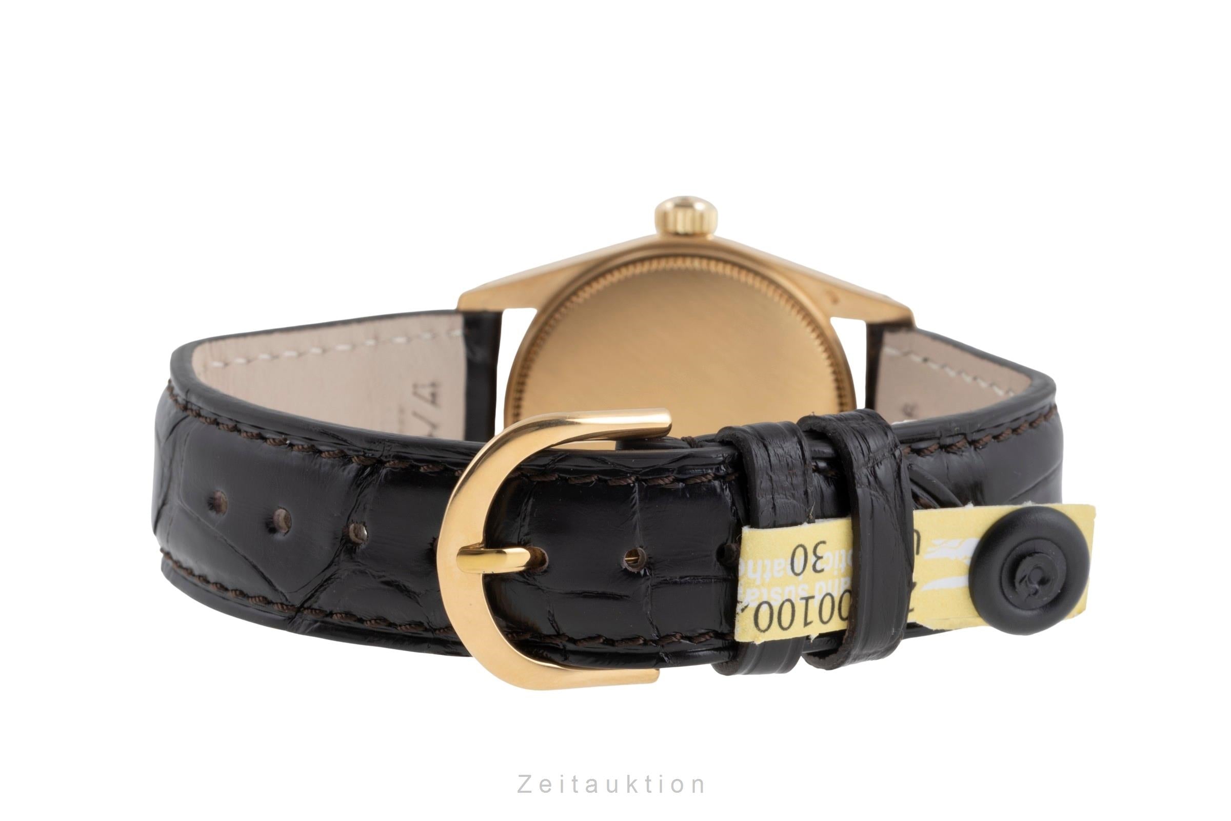 Rolex Oyster Perpetual or 18 ct automatique montre pour femmes 6748 Vintage  [2502947]