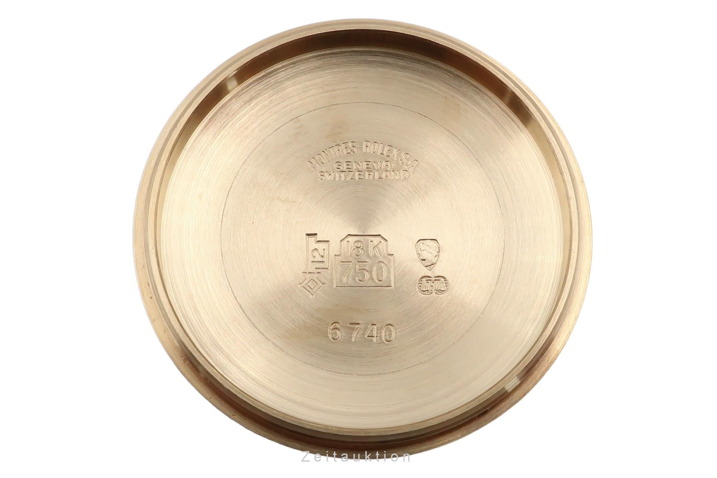 Rolex Oyster Perpetual or 18 ct automatique montre pour femmes 6748 Vintage  [2502947]