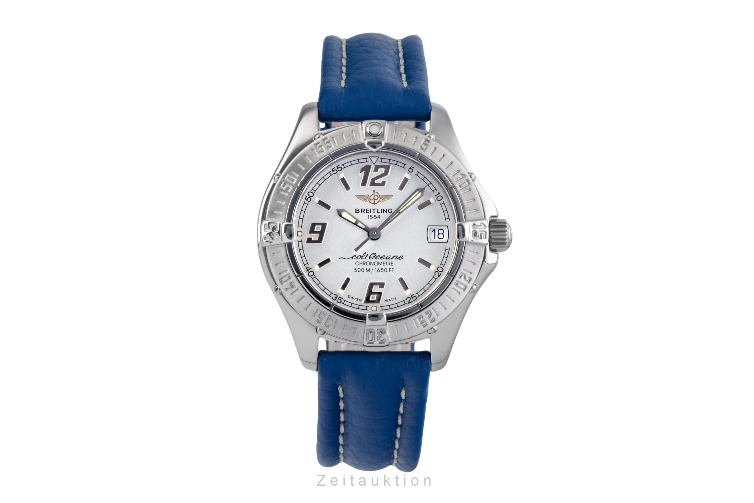 Breitling Colt Oceane acier quartz montre pour femmes A57350  [2502948]