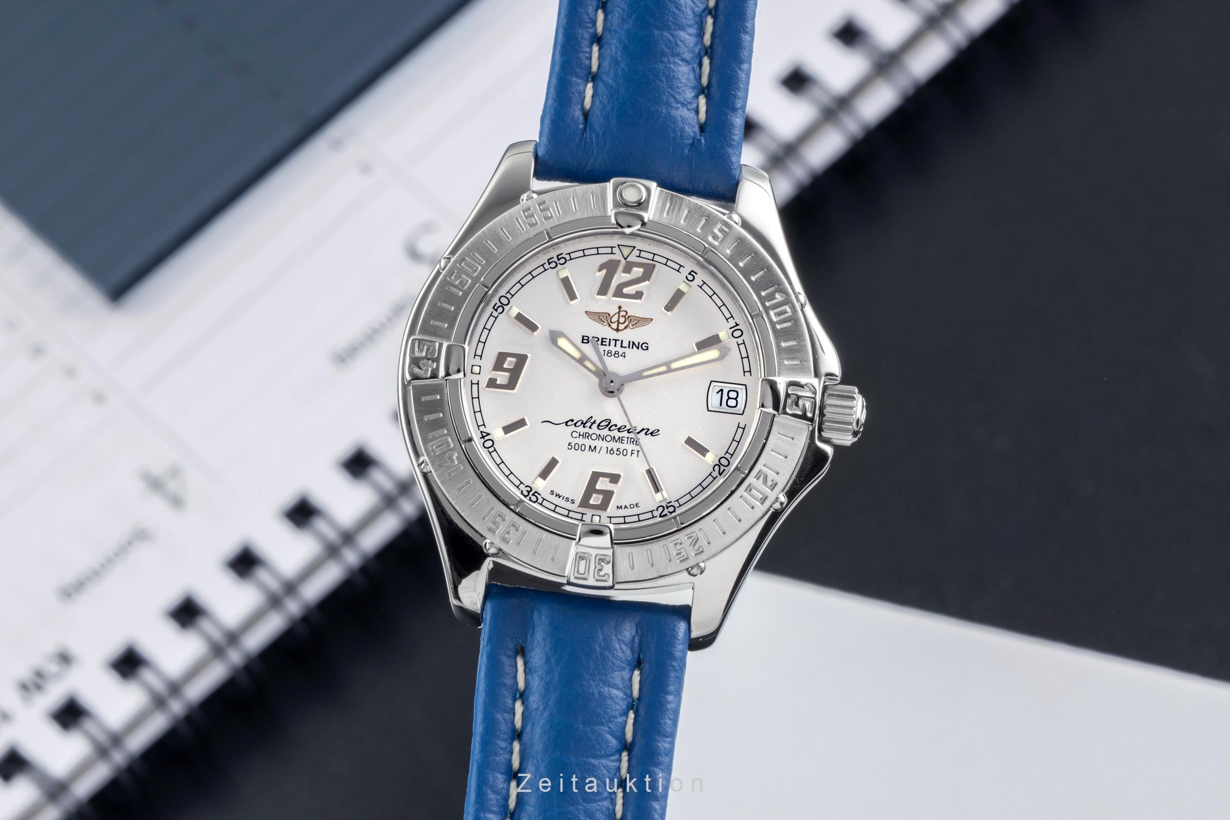 Breitling Colt Oceane acier quartz montre pour femmes A57350  [2502948]