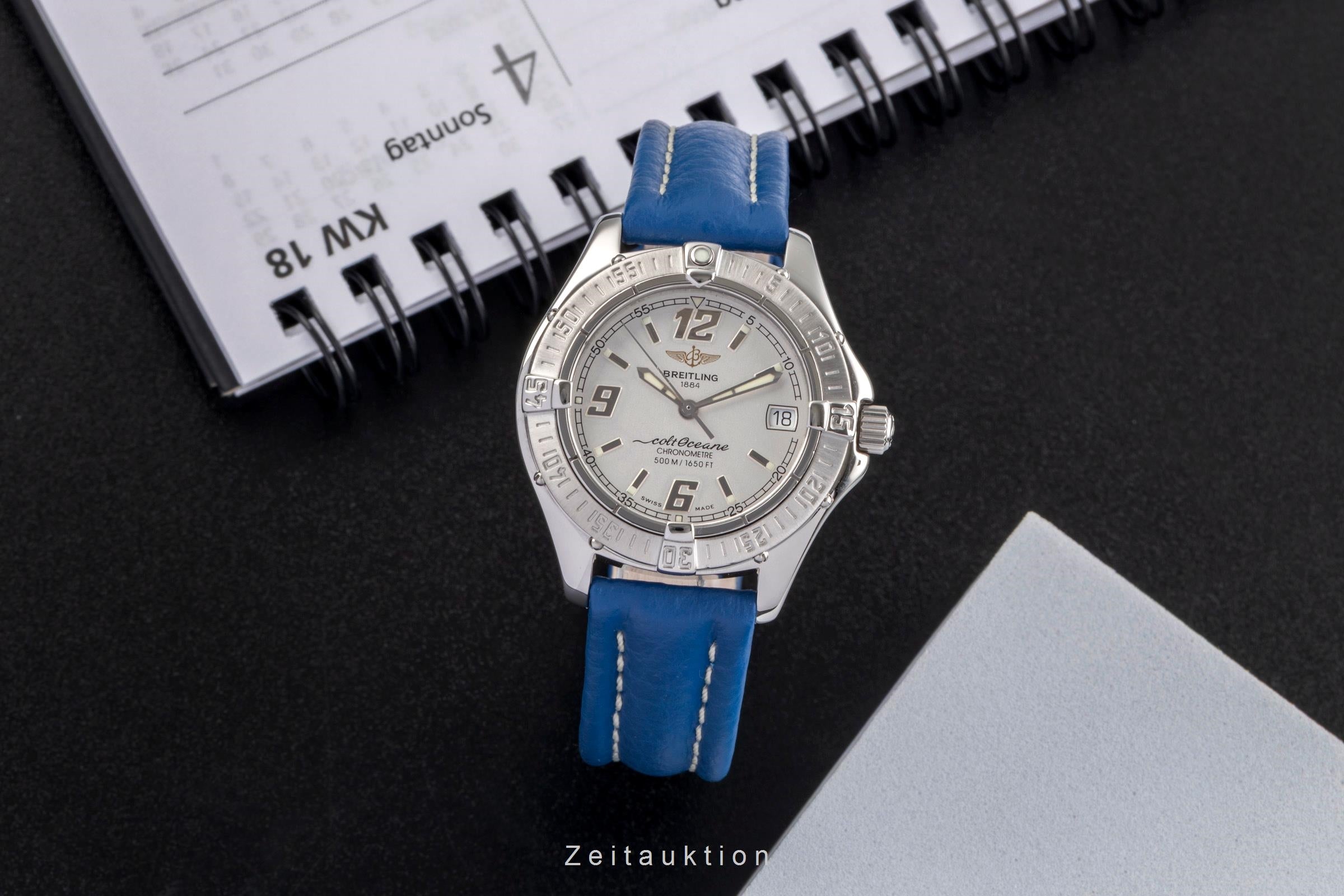 Breitling Colt Oceane acier quartz montre pour femmes A57350  [2502948]