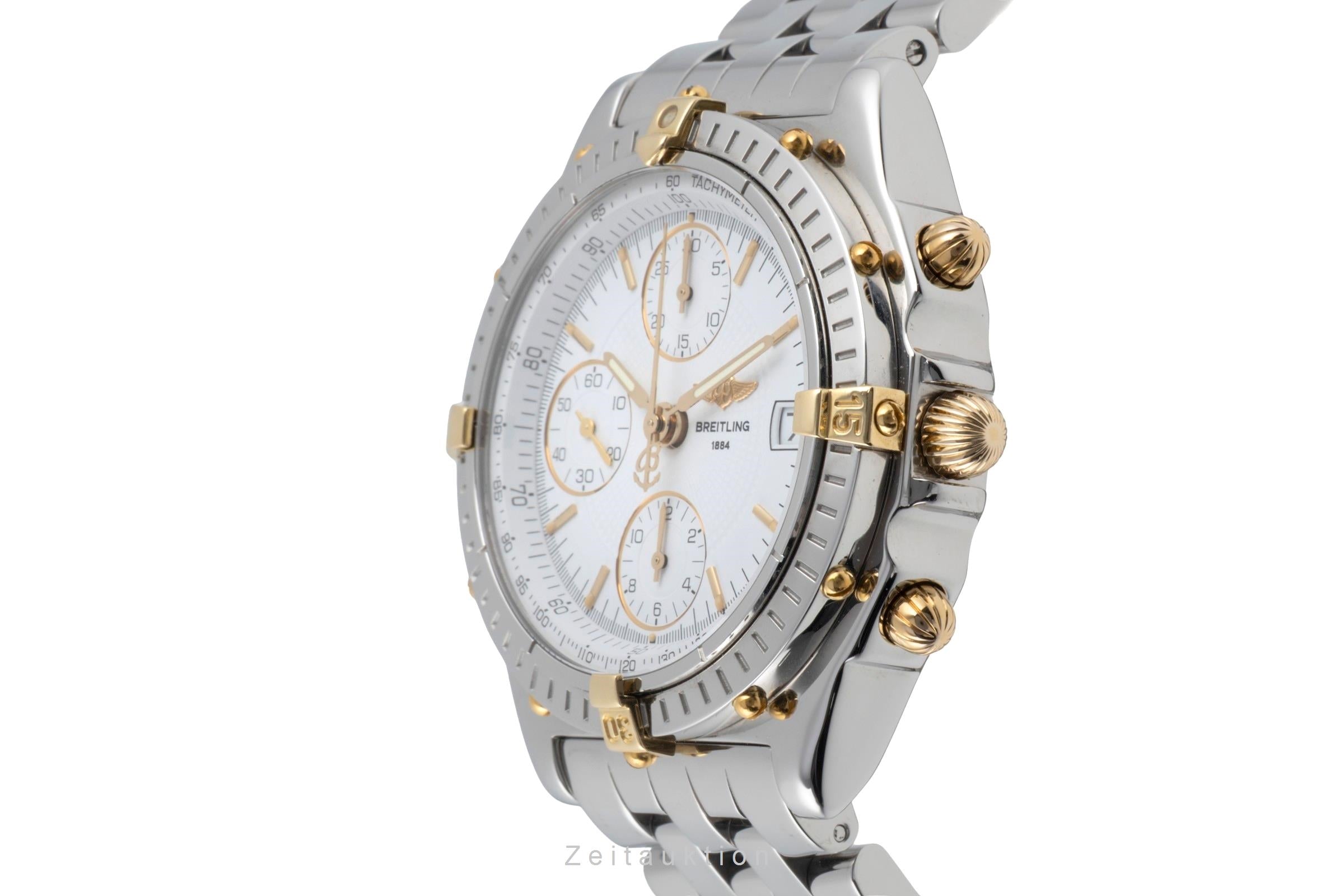 Breitling Chronomat chronographe acier / or  automatique montre pour hommes B13050.1  [2502950]