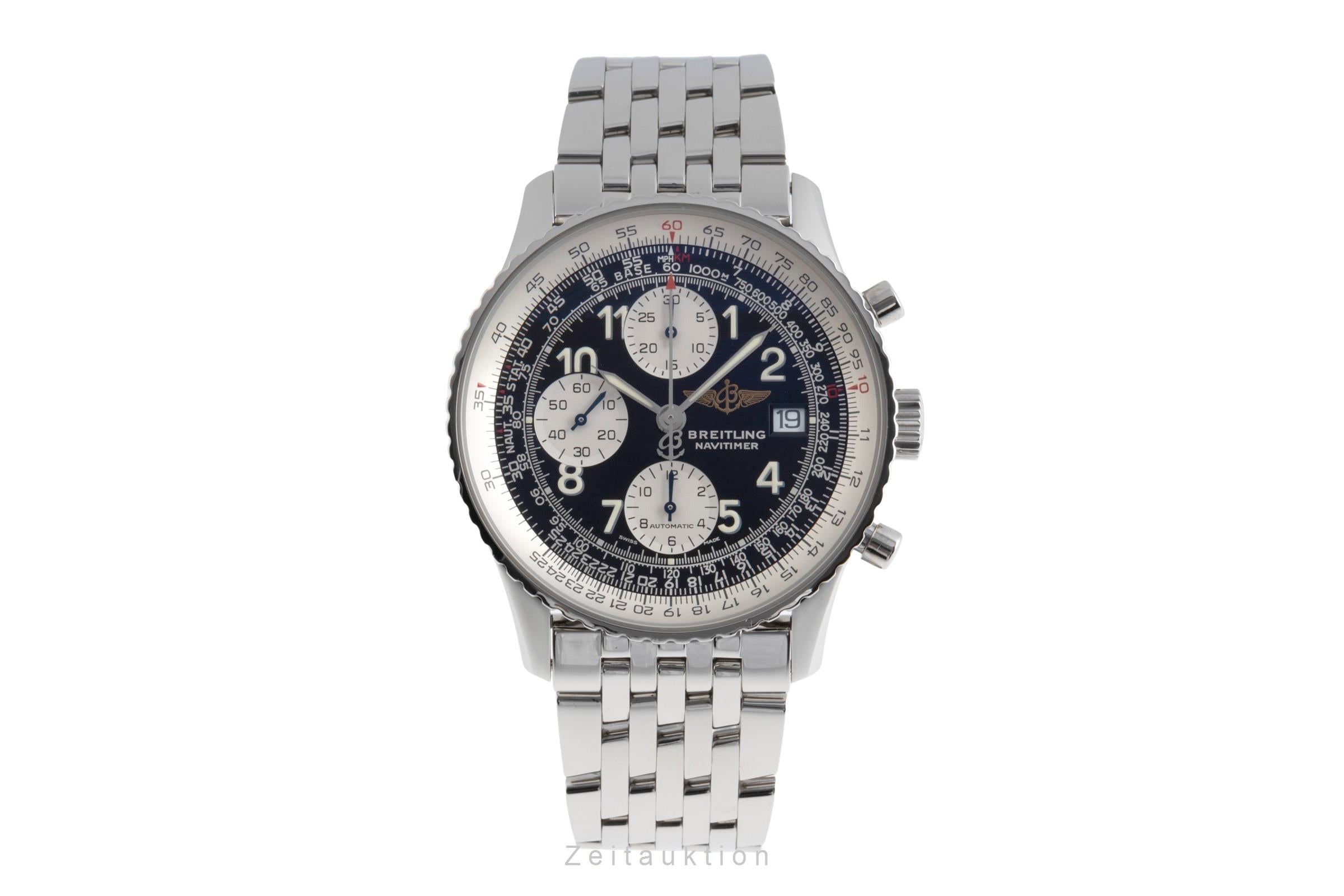 Breitling Old Navitimer Chronograph Edelstahl Automatik Ref. A13322 VP: 9650 € [2502952]