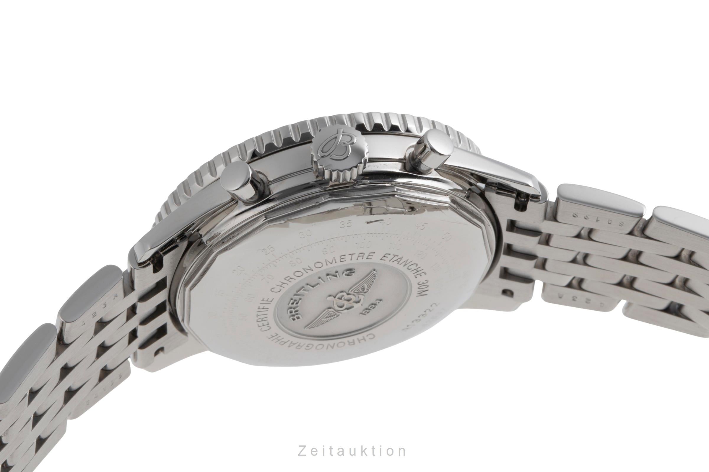 Breitling Old Navitimer Chronograph Edelstahl Automatik Ref. A13322 VP: 9650 € [2502952]
