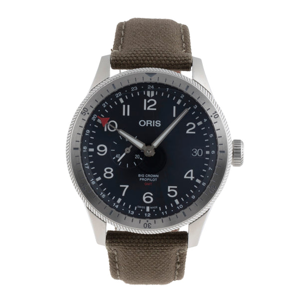 Oris Big Crown Pro Pilot acciaio automatismo orologio da uomo 01 748 7756 4064	  [2502954]