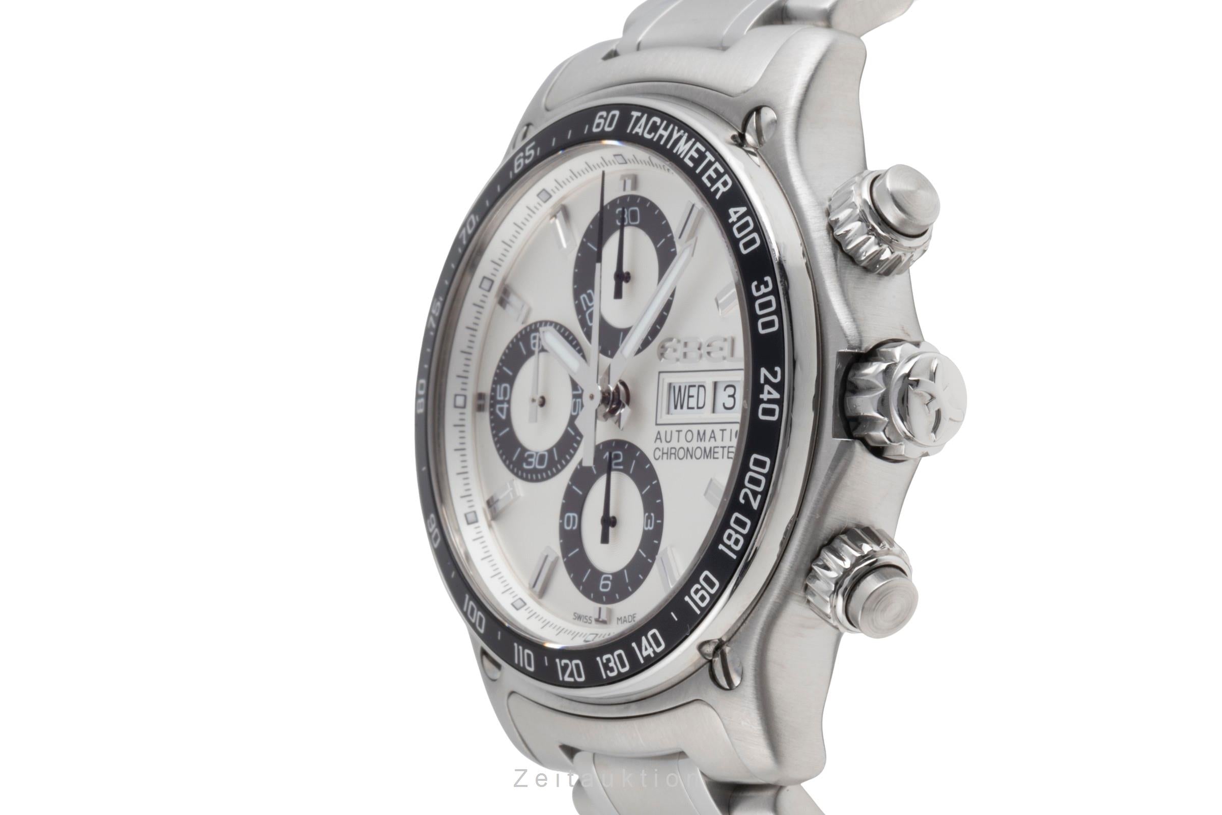 Ebel Discovery chronograph steel automatic men's watch E9750L62  [2502955]