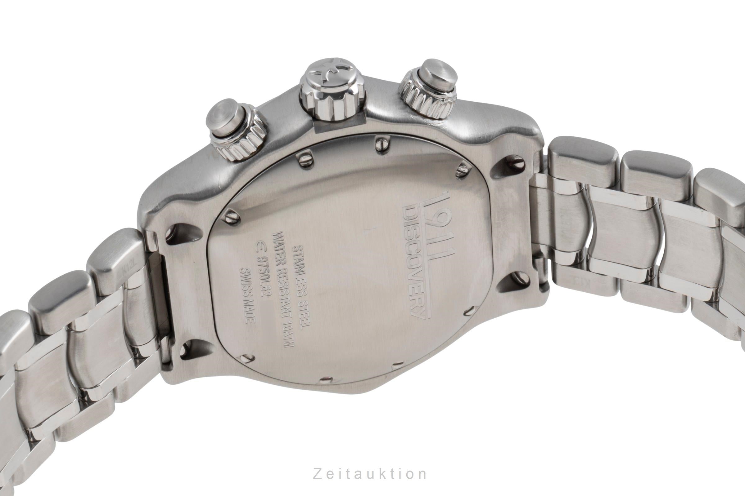 Ebel Discovery chronograph steel automatic men's watch E9750L62  [2502955]