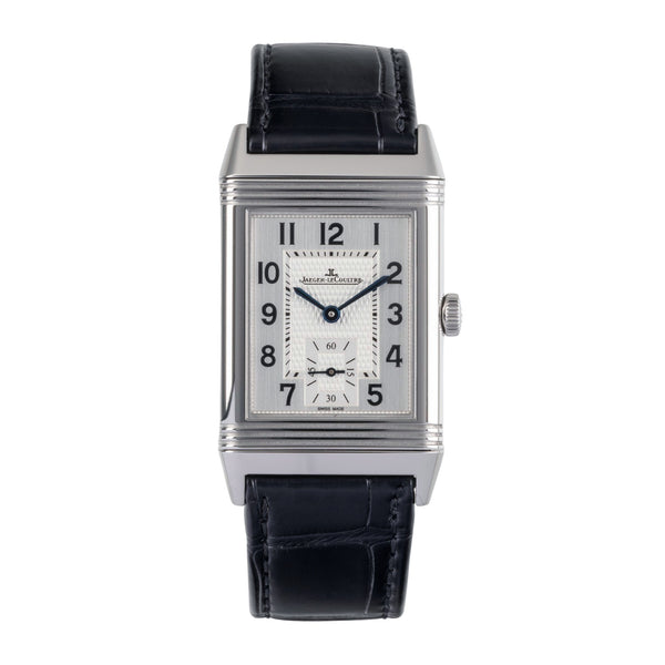 Jaeger LeCoultre Reverso acier à remontage manuel montre pour hommes Q2438520, 213.8.62  [2502956]