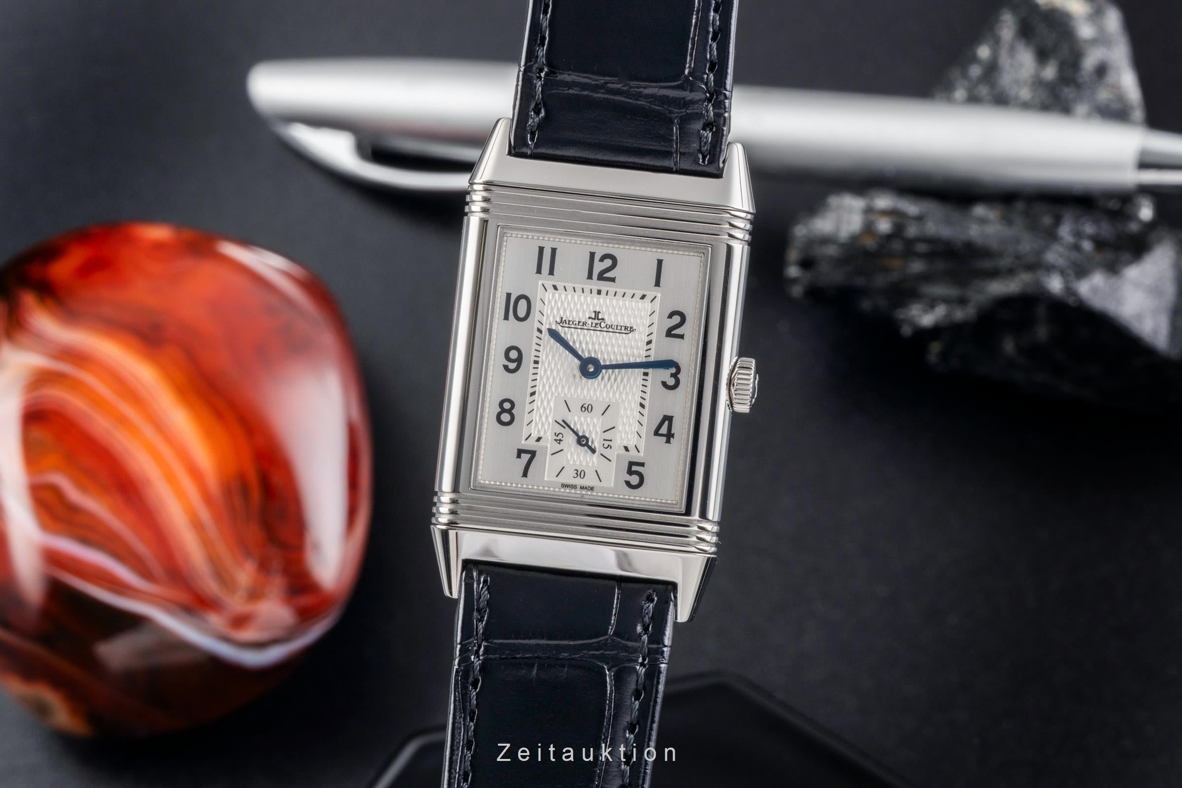 Jaeger LeCoultre Reverso acero cuerda manual 822/2 Ref