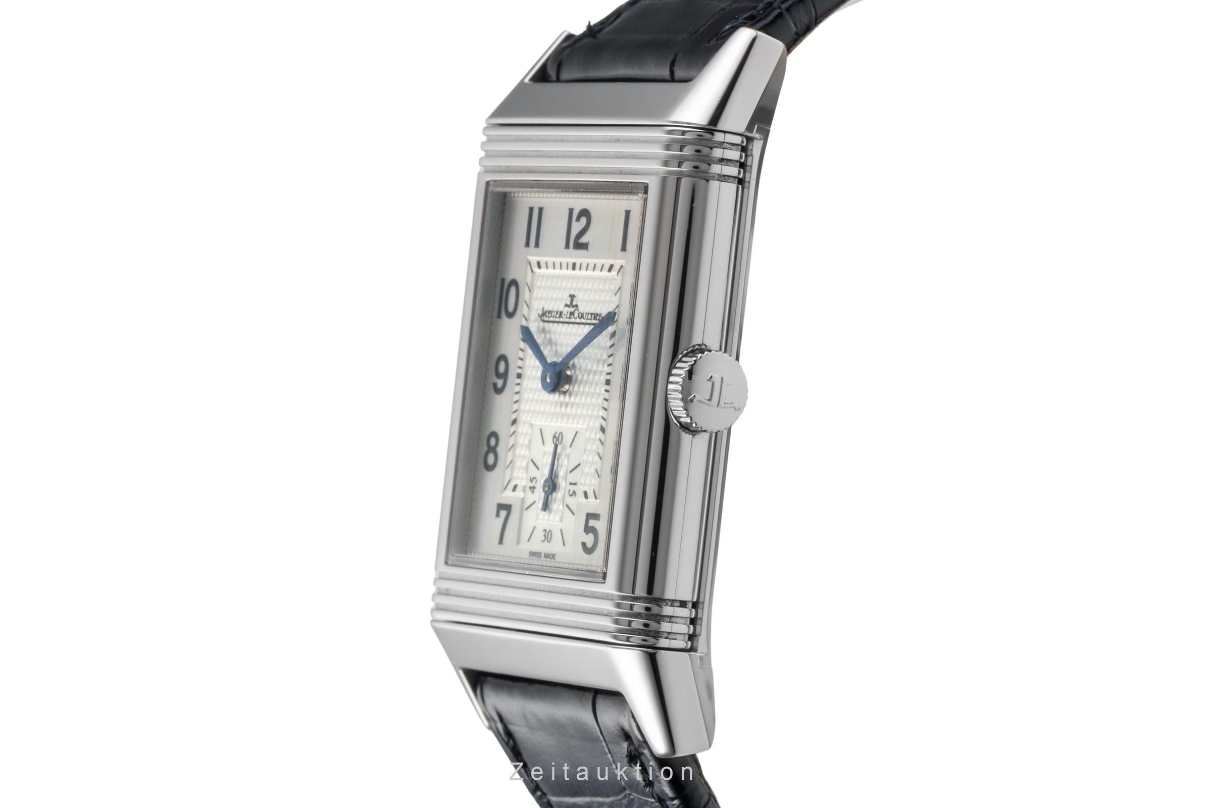 Jaeger LeCoultre Reverso acier à remontage manuel montre pour hommes Q2438520, 213.8.62  [2502956]