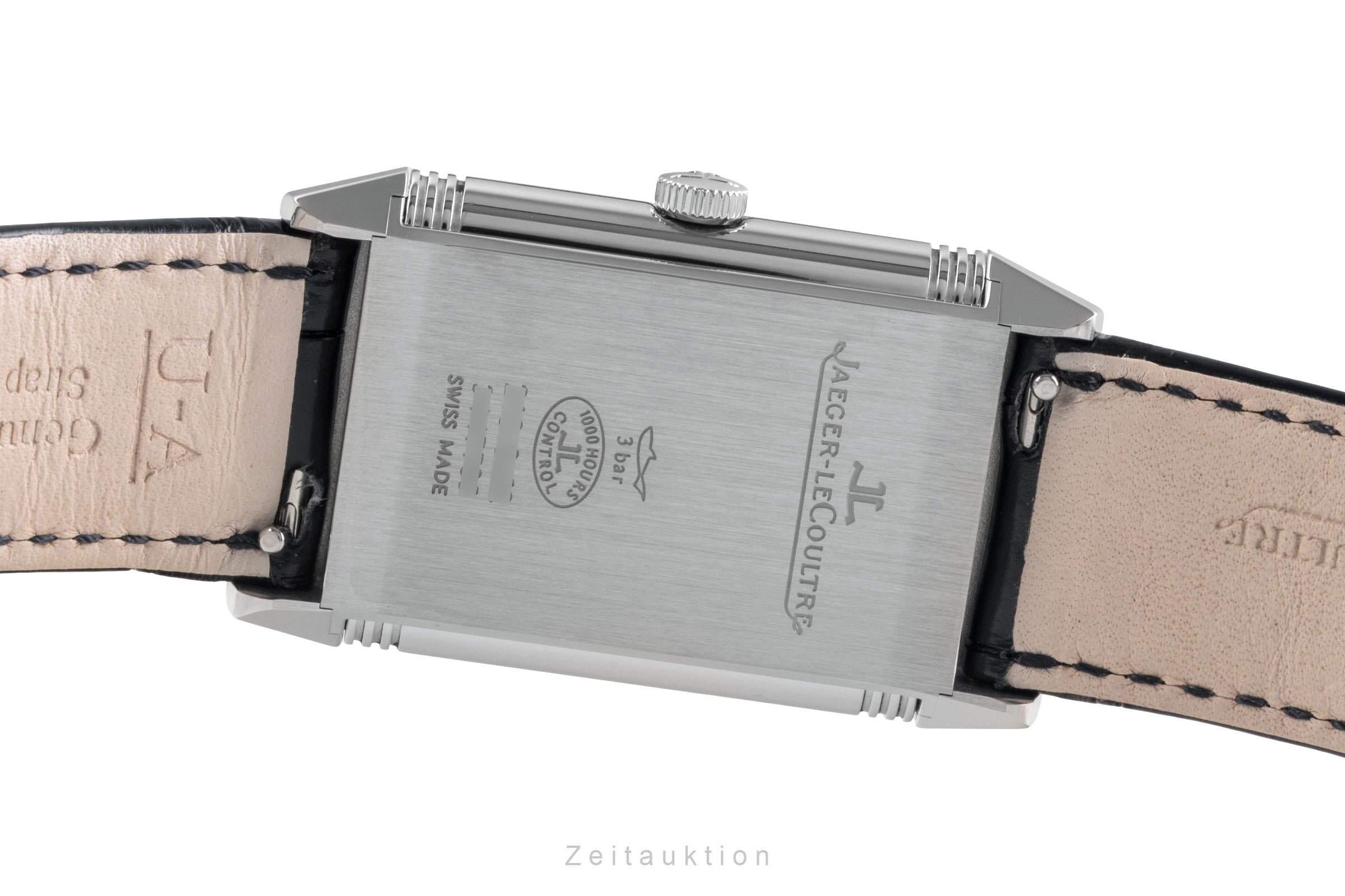 Jaeger LeCoultre Reverso acier à remontage manuel montre pour hommes Q2438520, 213.8.62  [2502956]