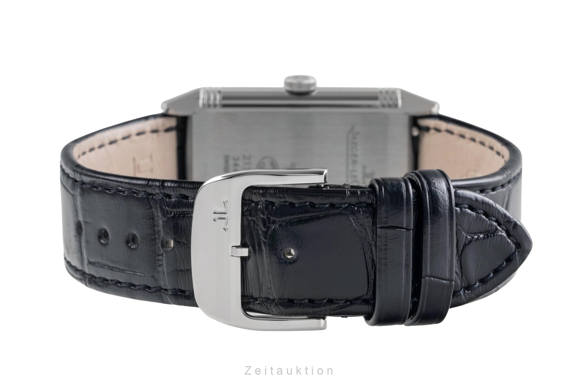Jaeger LeCoultre Reverso acier à remontage manuel montre pour hommes Q2438520, 213.8.62  [2502956]