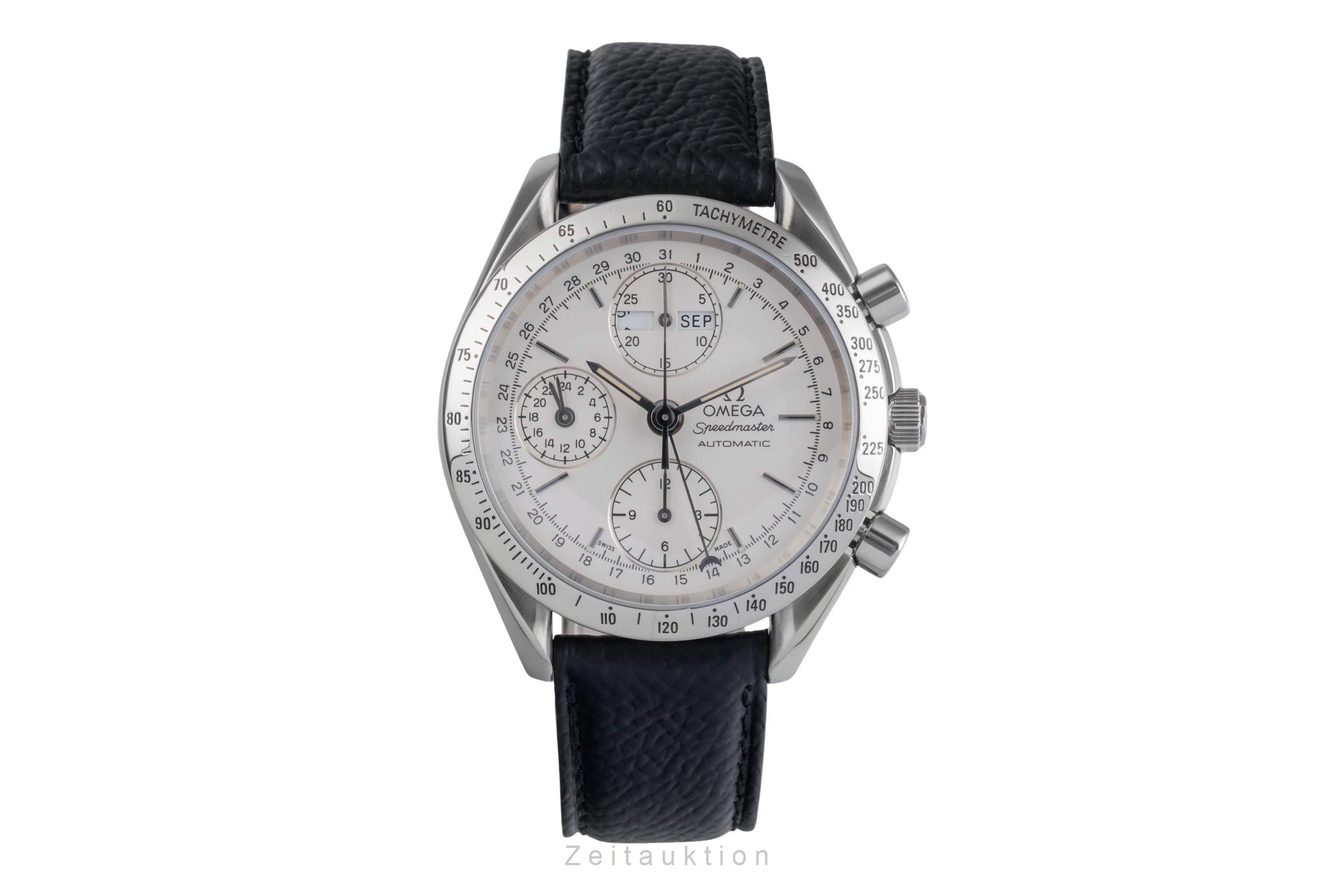 Omega Speedmaster chronograph steel automatic men's watch 3521.30.00 LP: 6100EUR  [2502957]