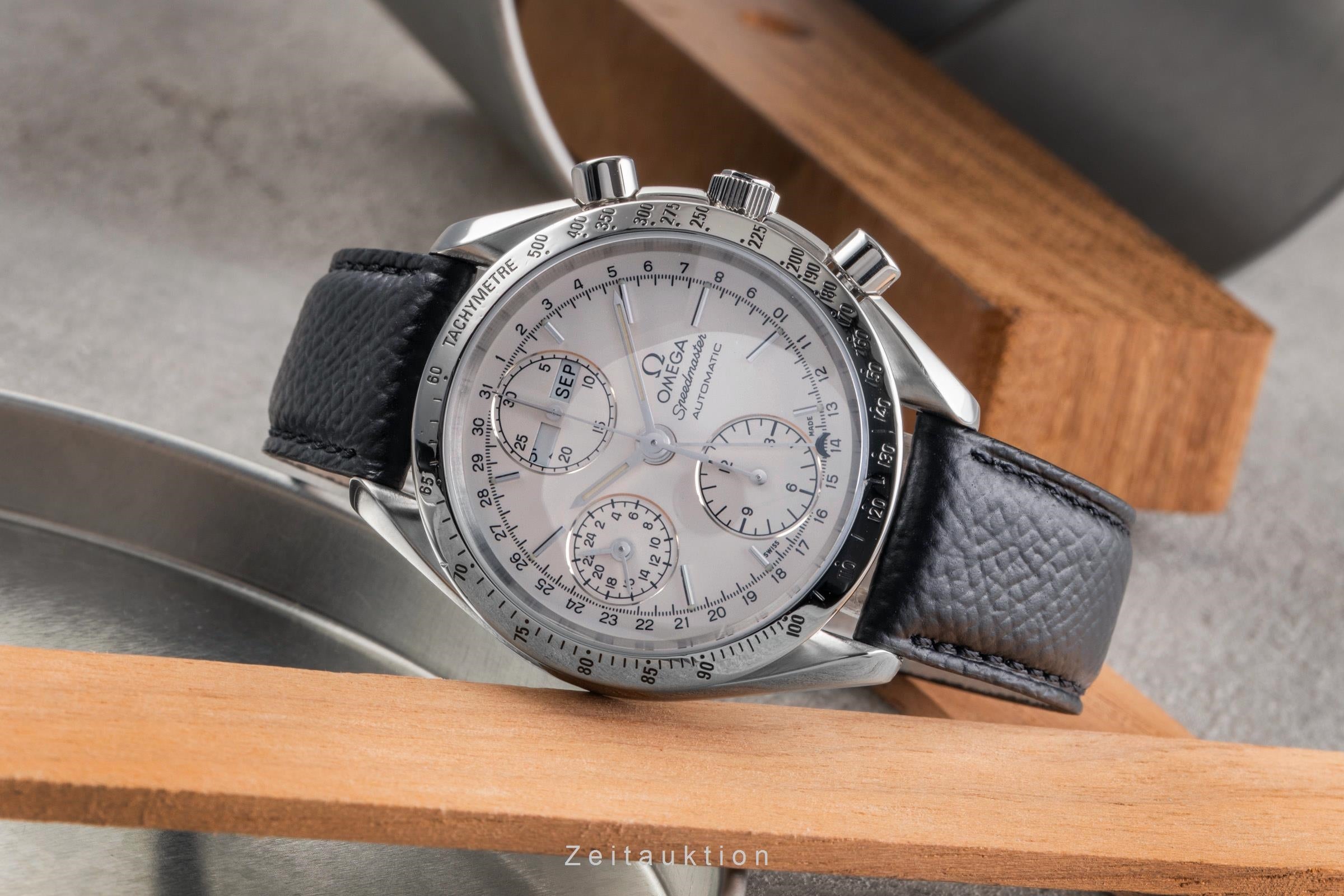 Omega Speedmaster chronograph steel automatic men's watch 3521.30.00 LP: 6100EUR  [2502957]