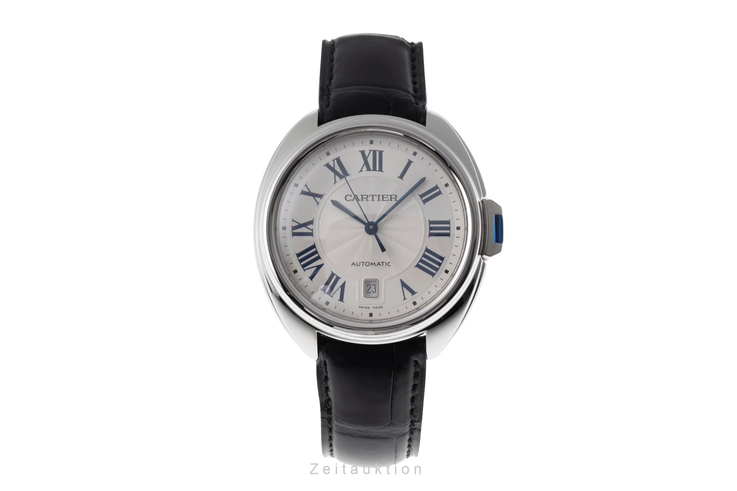 Cartier Clé de Cartier Edelstahl Automatik Herrenuhr Ref. WSCL0018  [2502959]