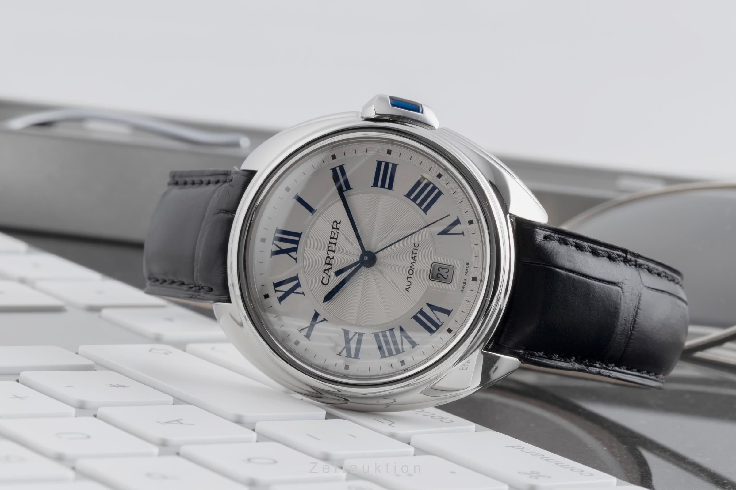 Cartier Clé de Cartier Edelstahl Automatik Herrenuhr Ref. WSCL0018  [2502959]