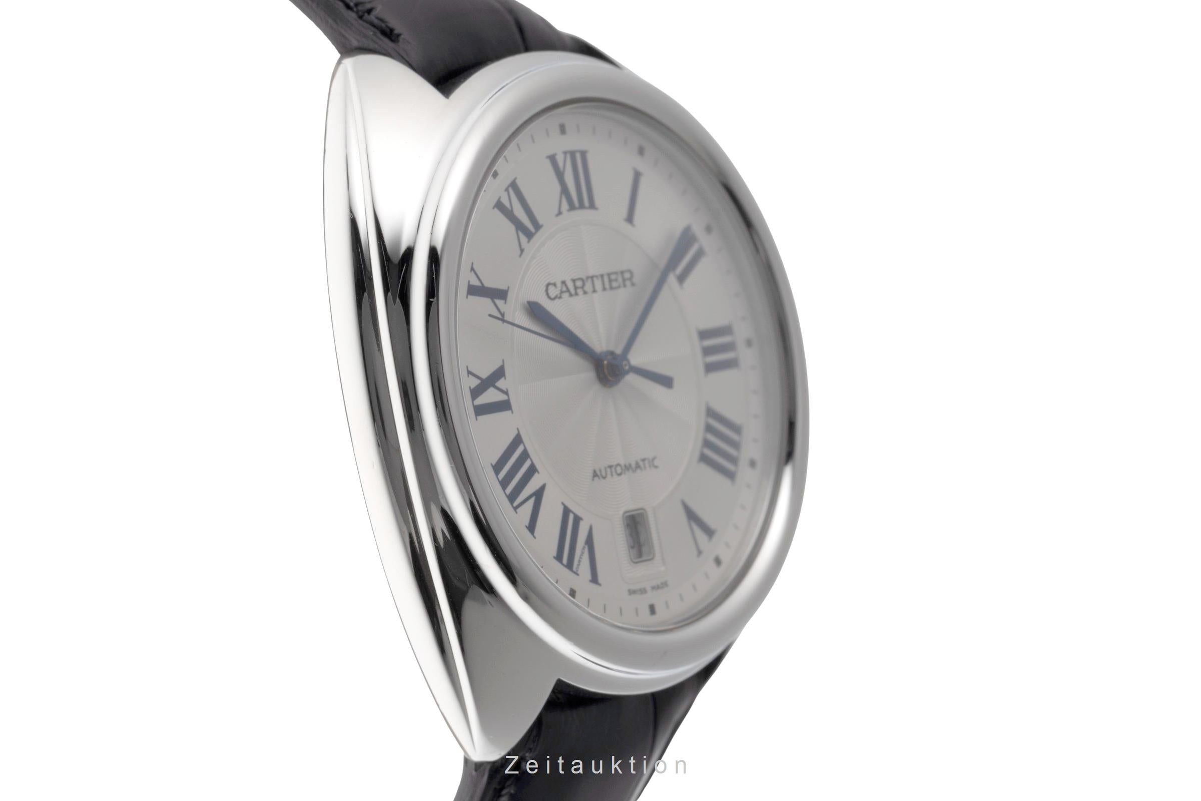 Cartier Clé de Cartier Edelstahl Automatik Herrenuhr Ref. WSCL0018  [2502959]