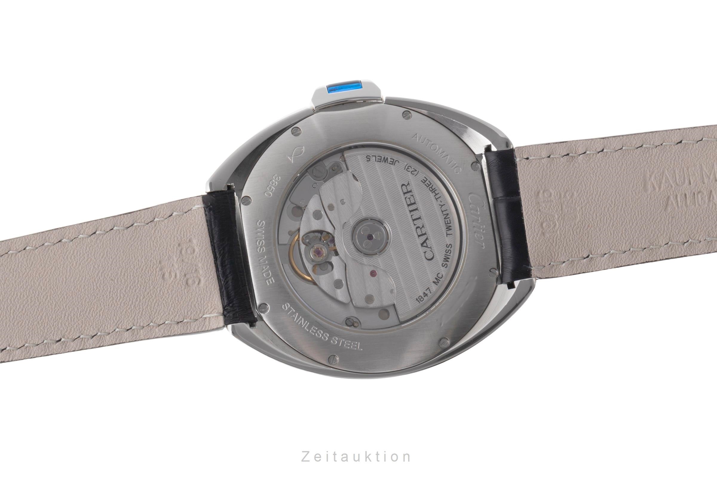 Cartier Clé de Cartier Edelstahl Automatik Herrenuhr Ref. WSCL0018  [2502959]