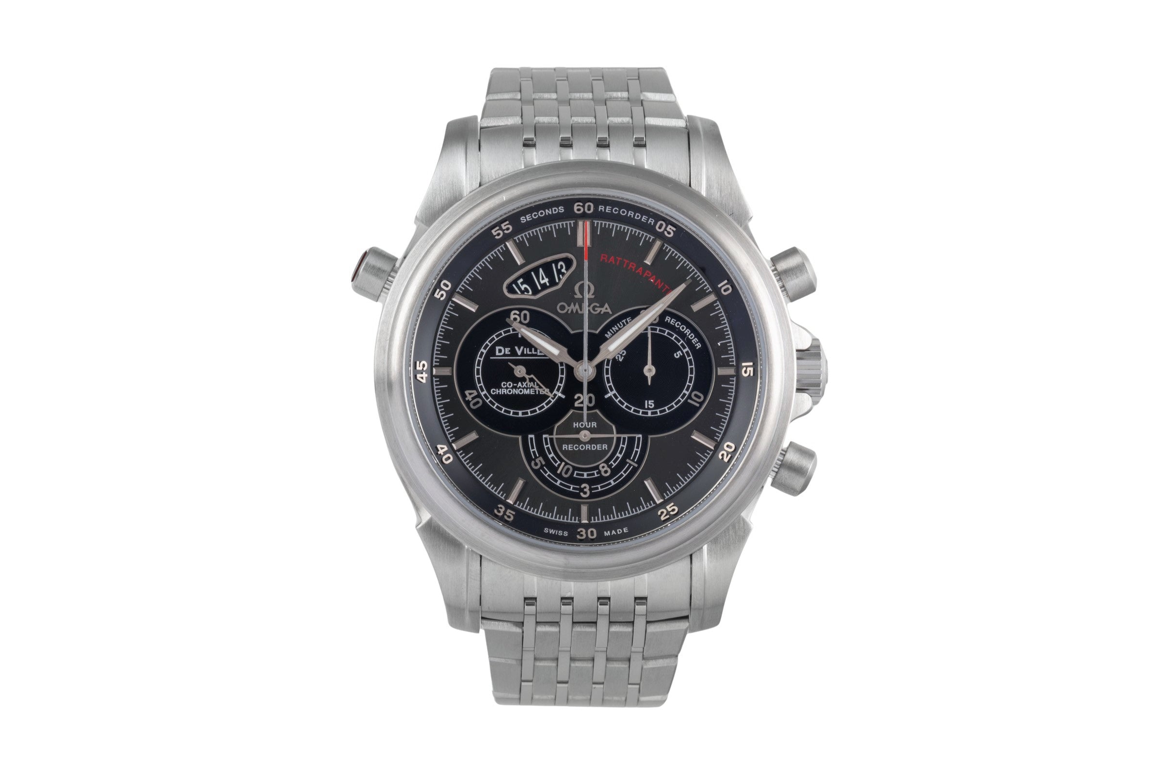 Omega De Ville chronograph steel automatic men's watch 422.10.44.51.06.001  [2502960]