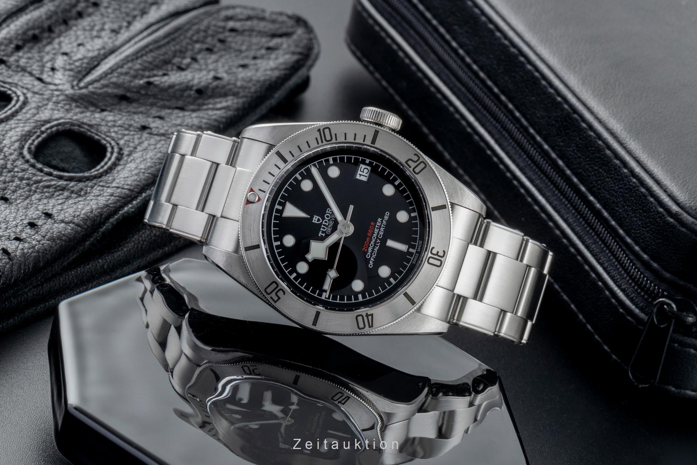 Tudor Black Bay 41 acero automático reloj para caballeros 79730-0001 LP: 4580EUR  [2502965]