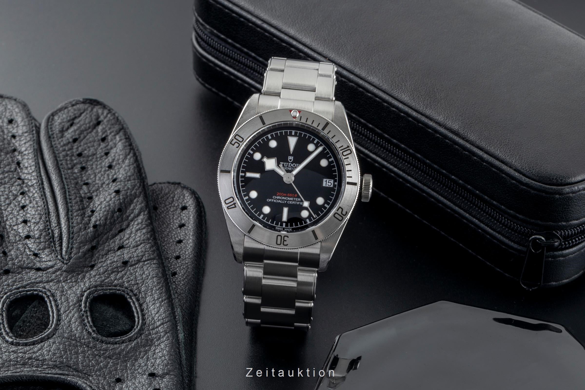 Tudor Black Bay 41 acero automático reloj para caballeros 79730-0001 LP: 4580EUR  [2502965]