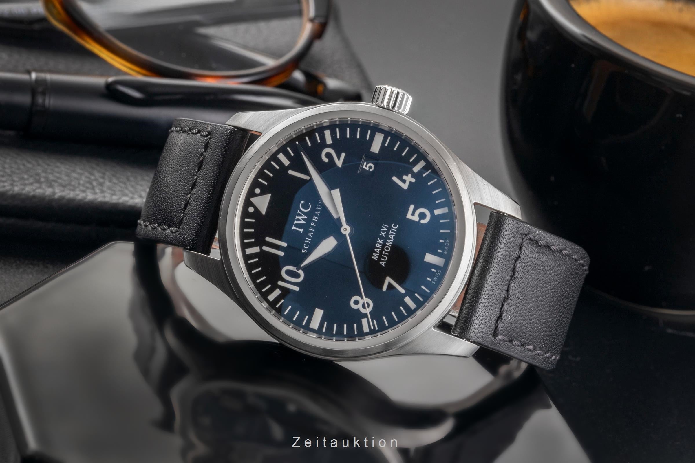 IWC Fliegeruhr Mark XVI Edelstahl Automatik Herrenuhr Ref. IW325504 VP: 5700,- € [2502966]