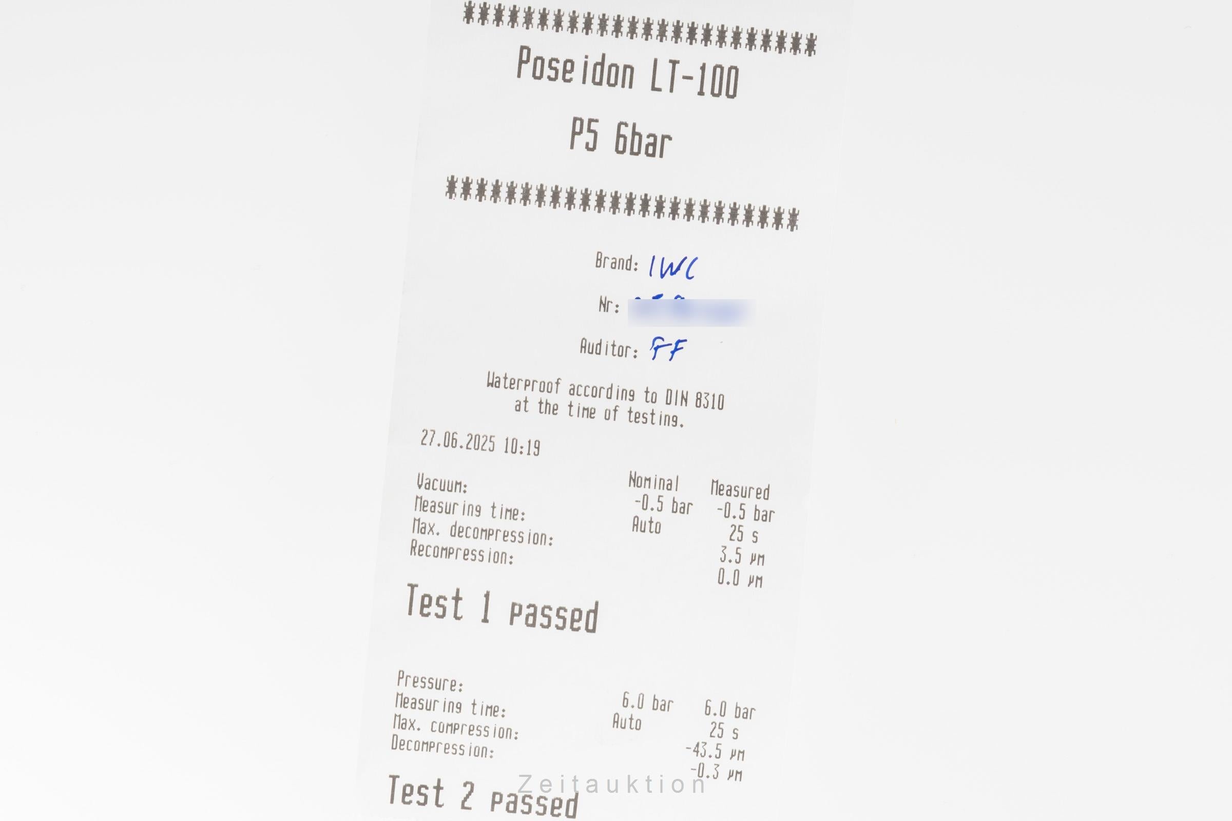 IWC Fliegeruhr Mark XVI Edelstahl Automatik Herrenuhr Ref. IW325504 VP: 5700,- € [2502966]