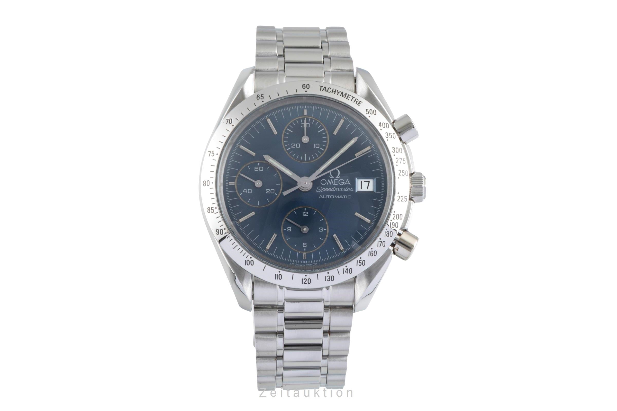 Omega Speedmaster Date chronographe acier automatique montre pour hommes 3511.80.00 LP: 6100EUR  [2502971]