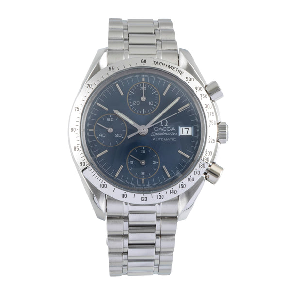 Omega Speedmaster Date chronographe acier automatique montre pour hommes 3511.80.00 LP: 6100EUR  [2502971]