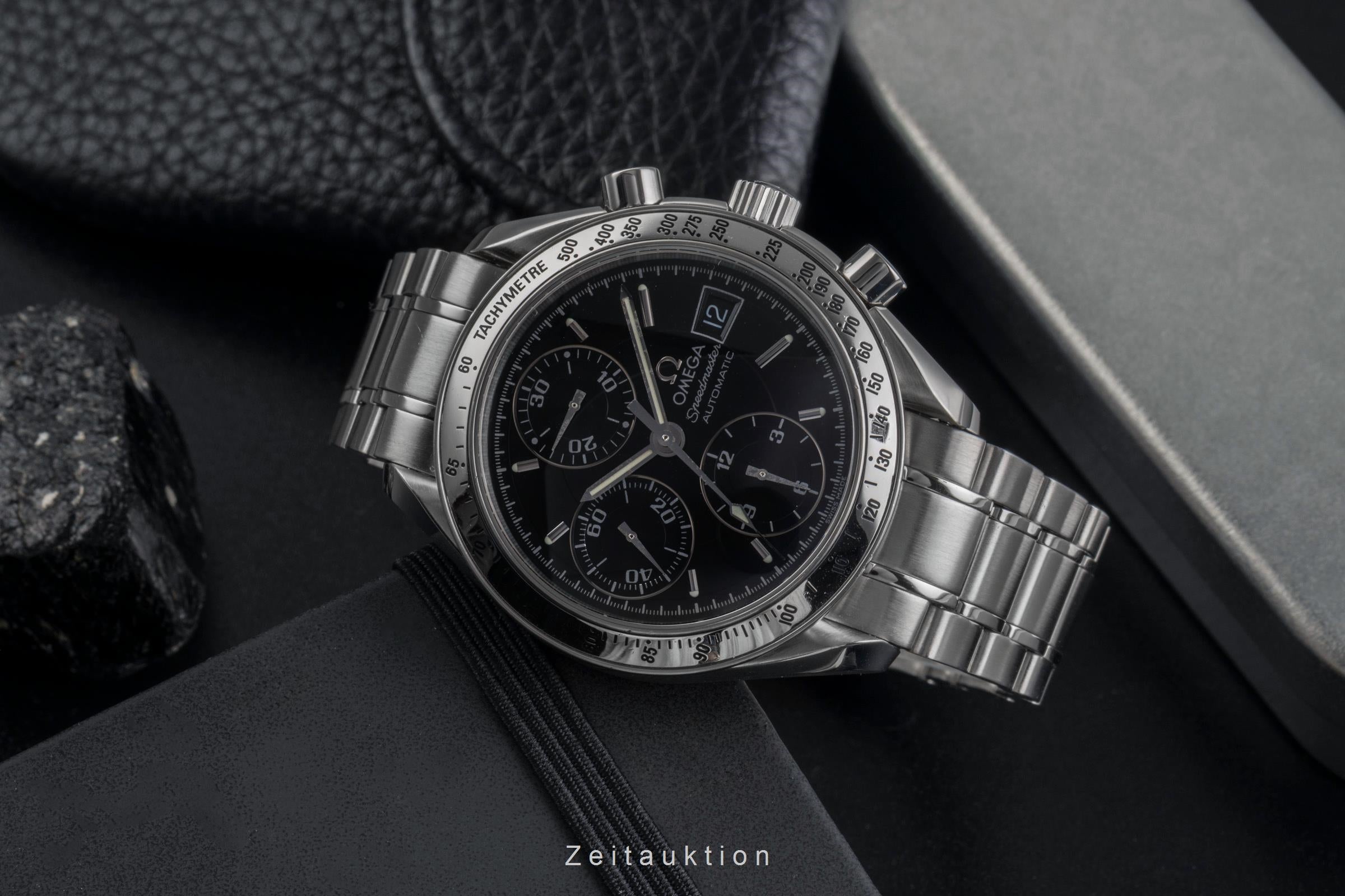 Omega Speedmaster Date cronógrafo acero automático reloj para caballeros 3513.50.00 LP: 6100EUR  [2502972]