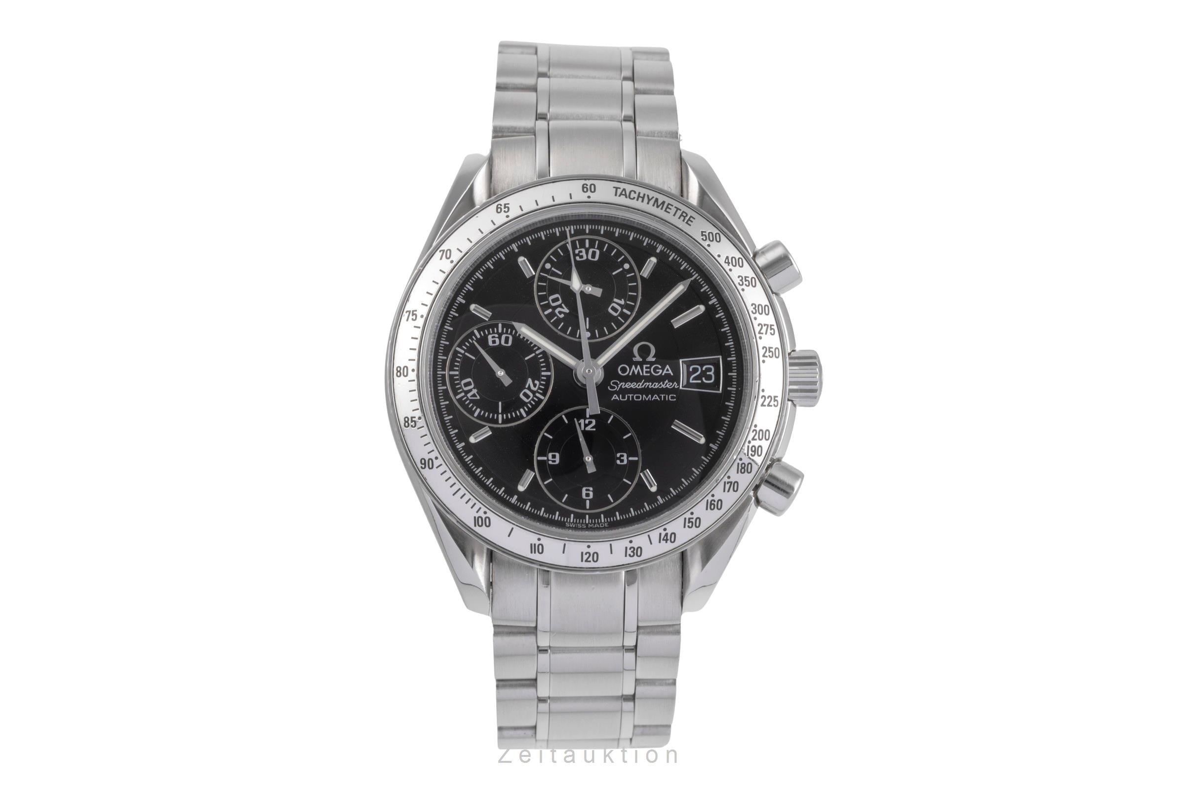 Omega Speedmaster Date chronograph steel automatic men's watch 3513.50.00 LP: 6100EUR  [2502973]