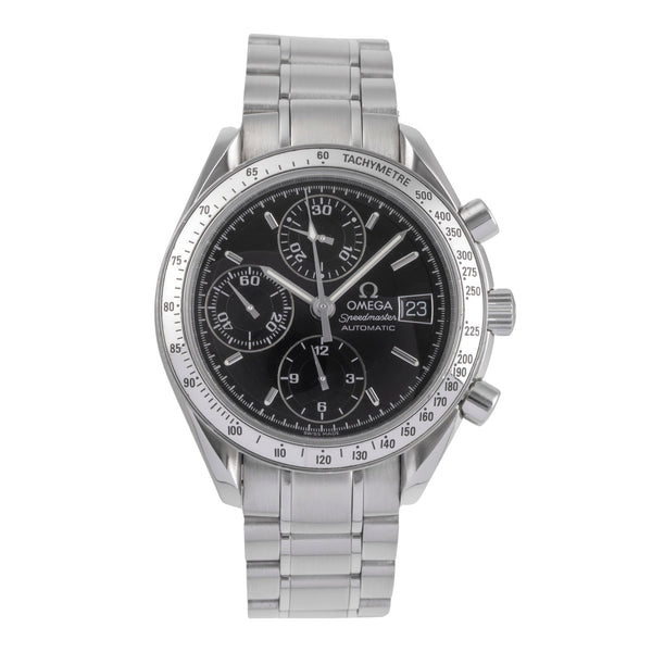 Omega Speedmaster Date chronograph steel automatic men's watch 3513.50.00 LP: 6100EUR  [2502973]
